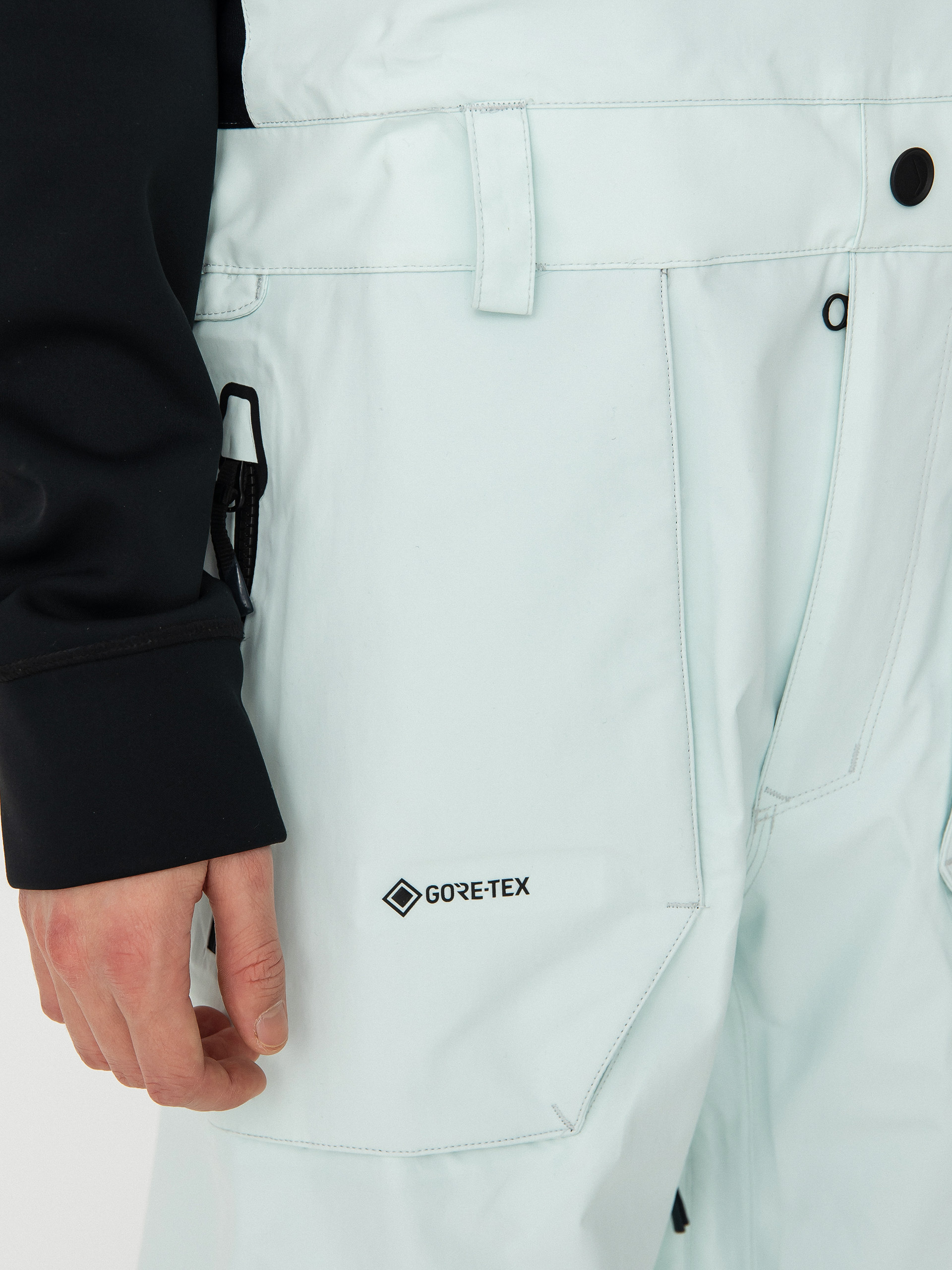 Męskie Spodnie snowboardowe Volcom Rain Gore Tex Bib Overall (sky)