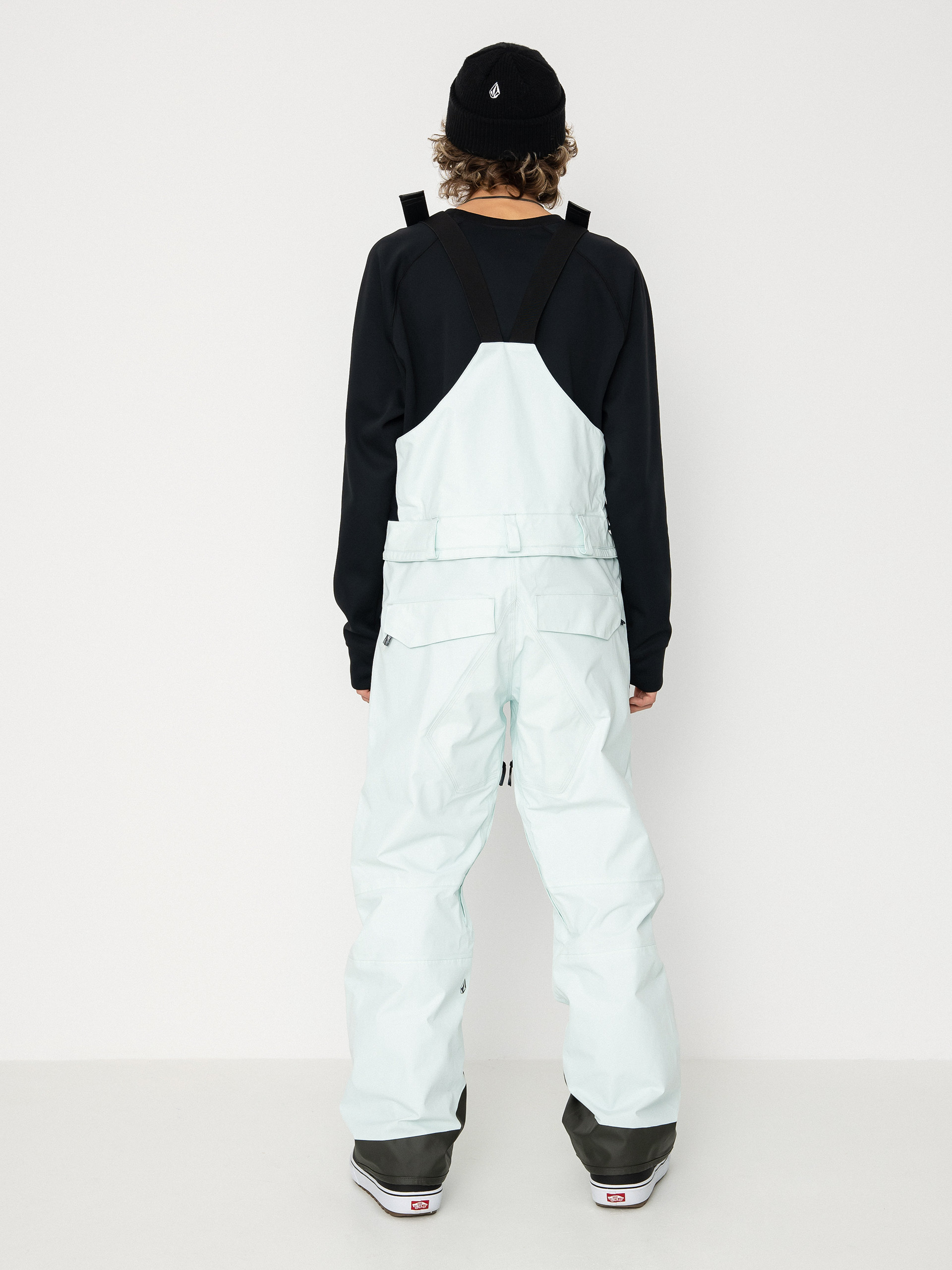 Męskie Spodnie snowboardowe Volcom Rain Gore Tex Bib Overall (sky)