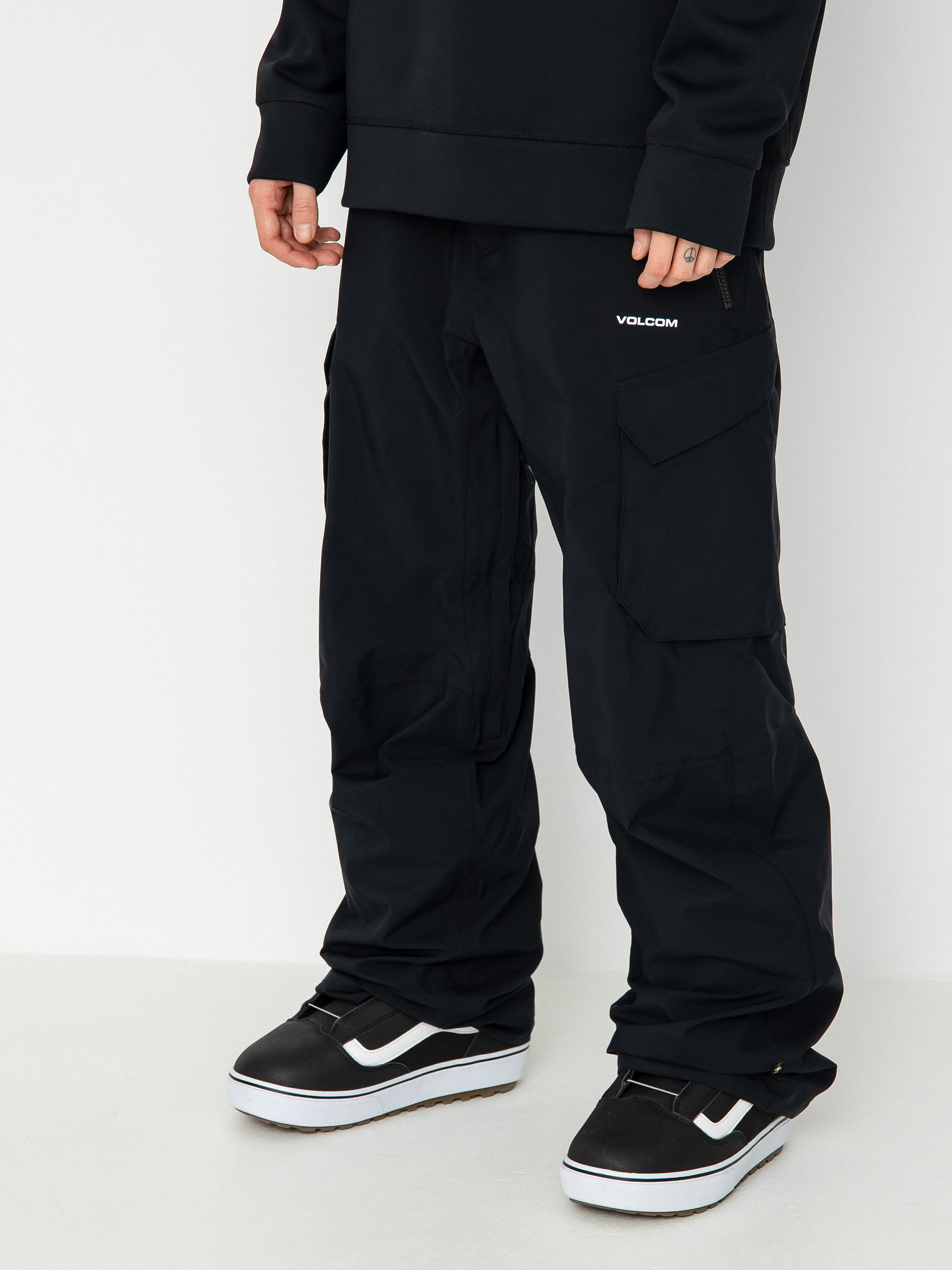 Męskie Spodnie snowboardowe Volcom Stone Stretch Gore Tex (black)