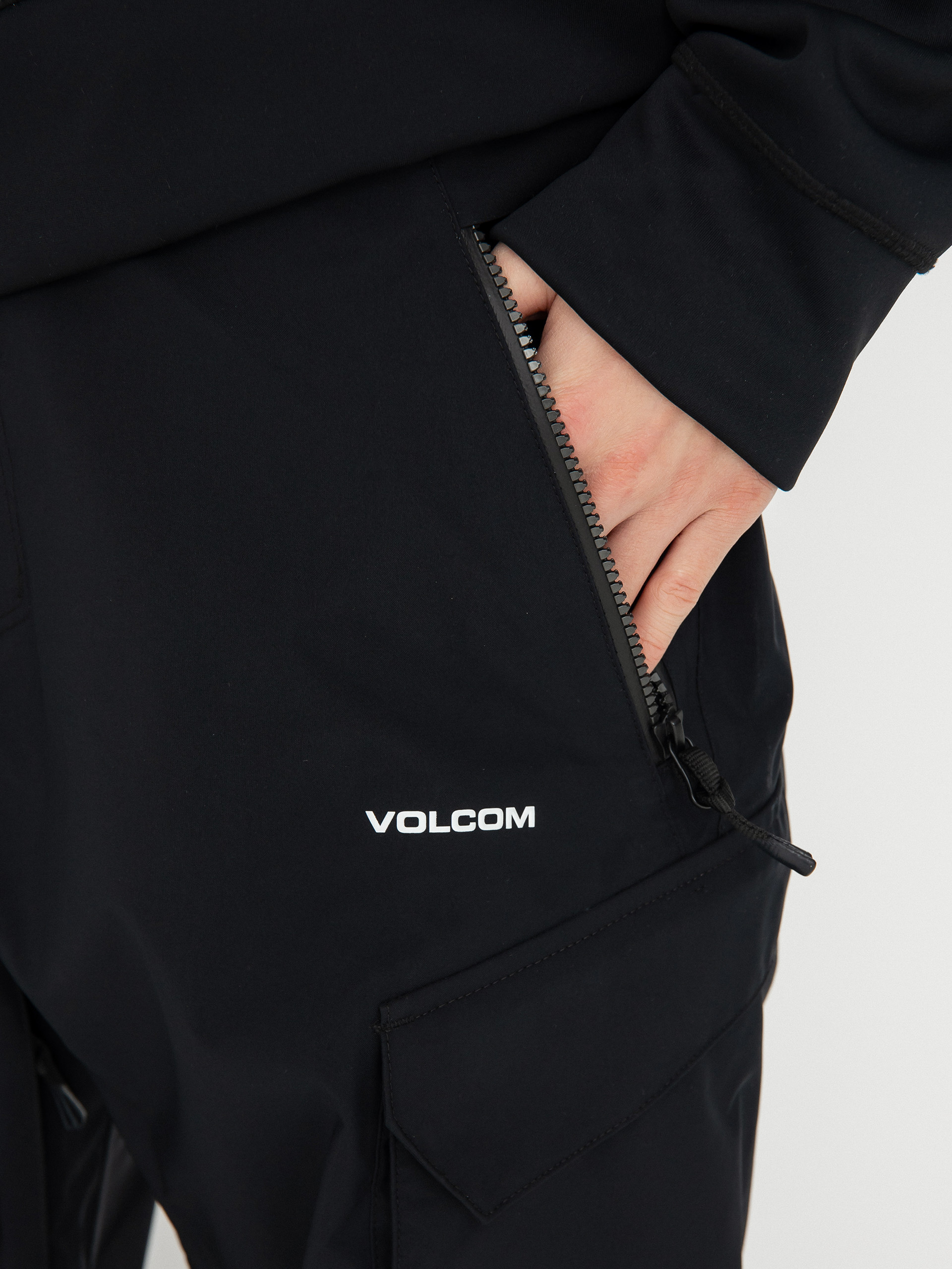 Męskie Spodnie snowboardowe Volcom Stone Stretch Gore Tex (black)