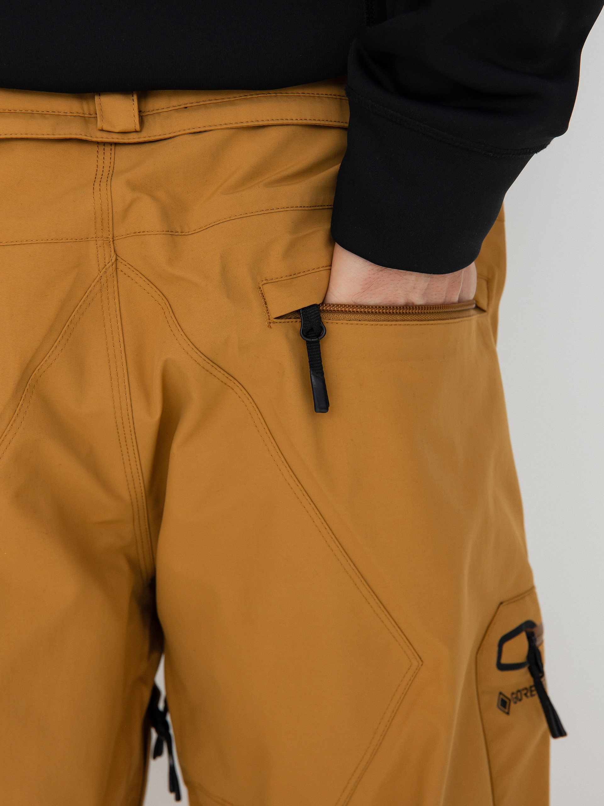 Męskie Spodnie snowboardowe Volcom L Gore Tex (caramel)