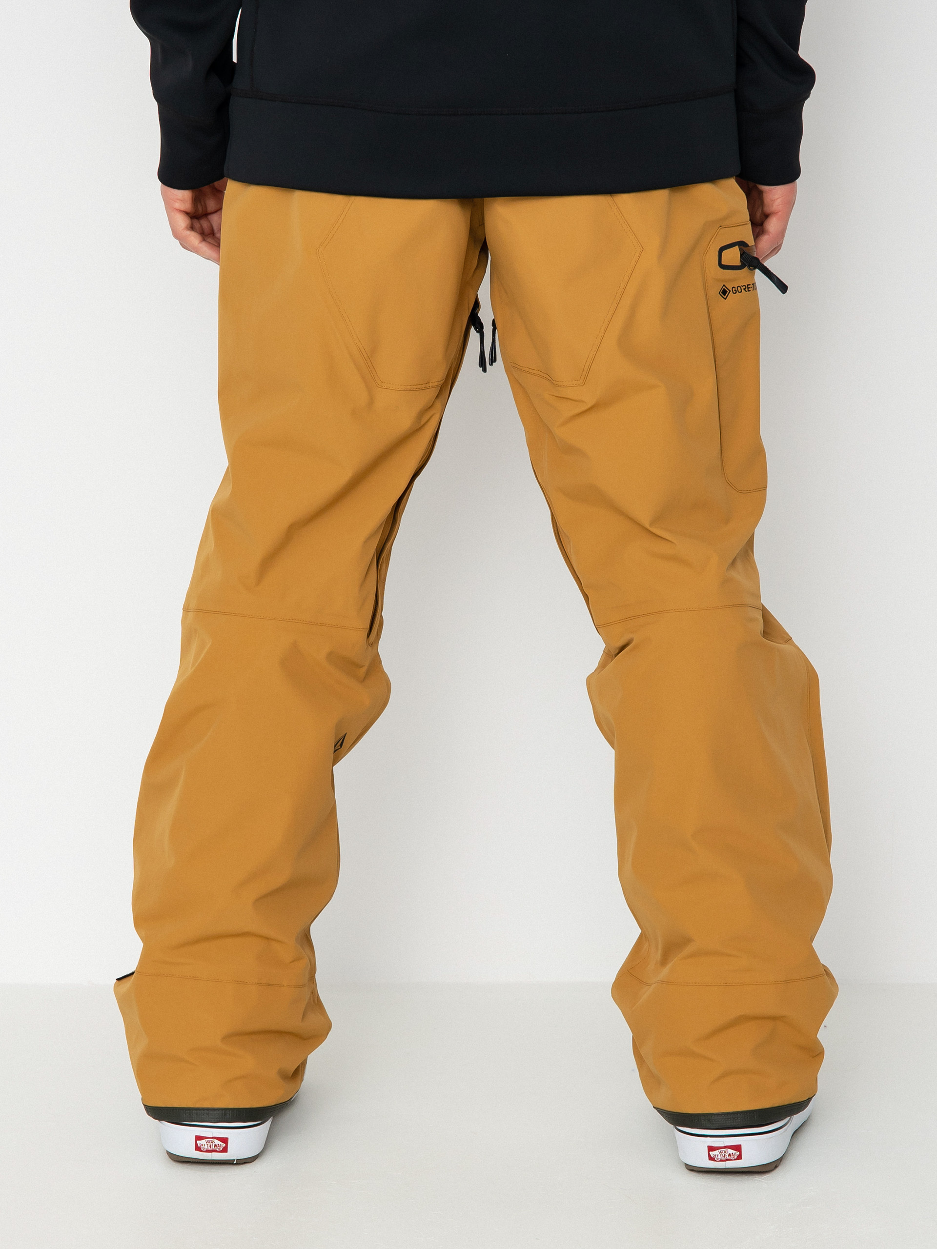 Męskie Spodnie snowboardowe Volcom L Gore Tex (caramel)