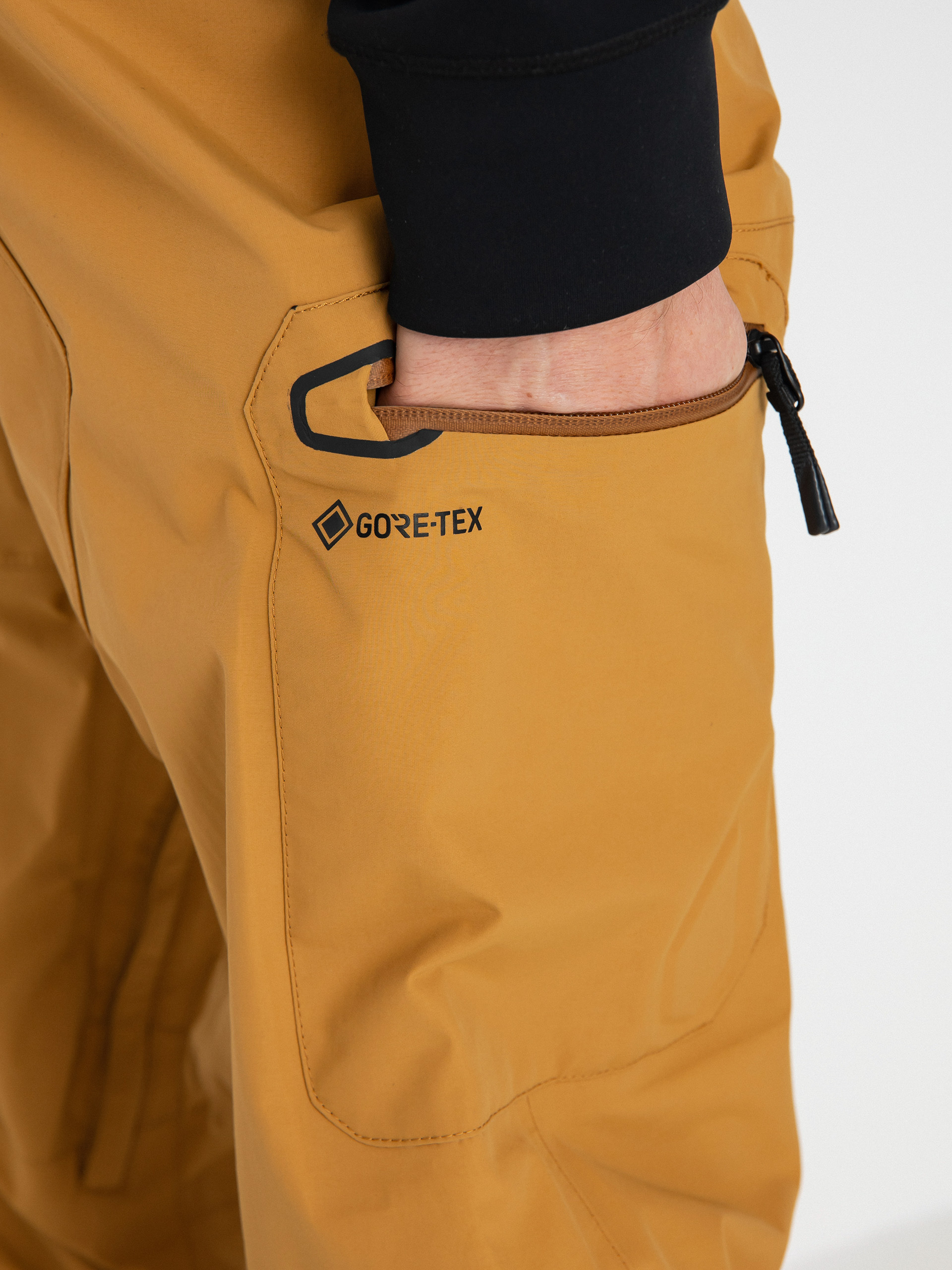 Męskie Spodnie snowboardowe Volcom L Gore Tex (caramel)
