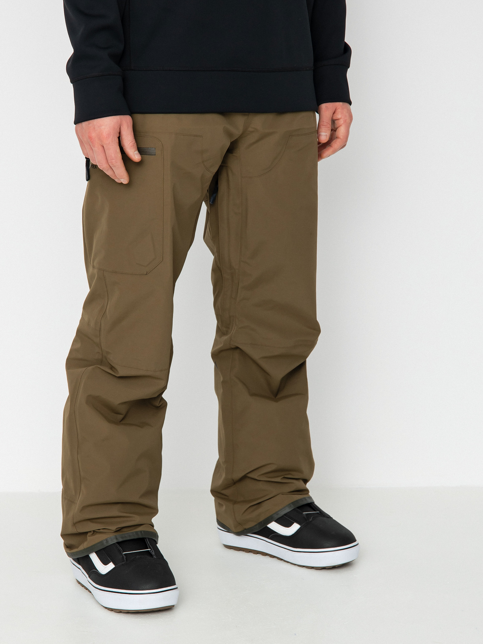Męskie Spodnie snowboardowe Volcom L Gore Tex (dark teak)