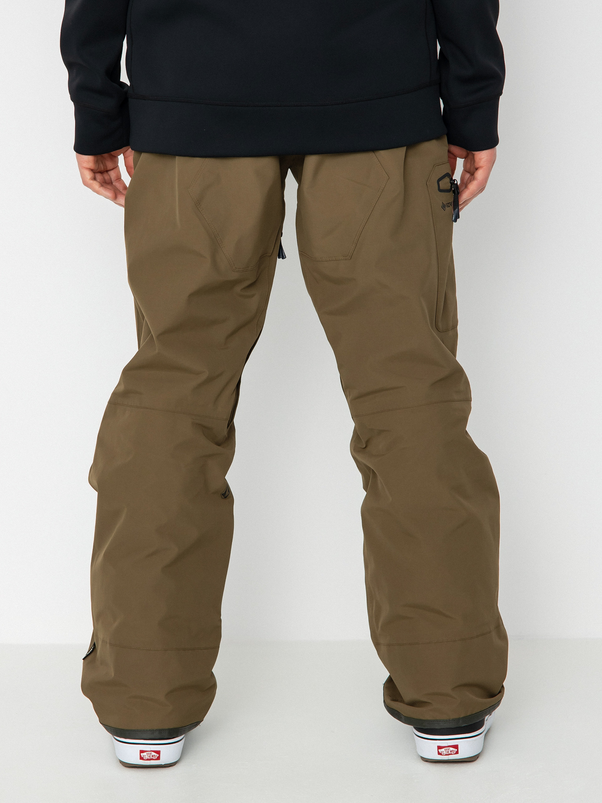 Męskie Spodnie snowboardowe Volcom L Gore Tex (dark teak)