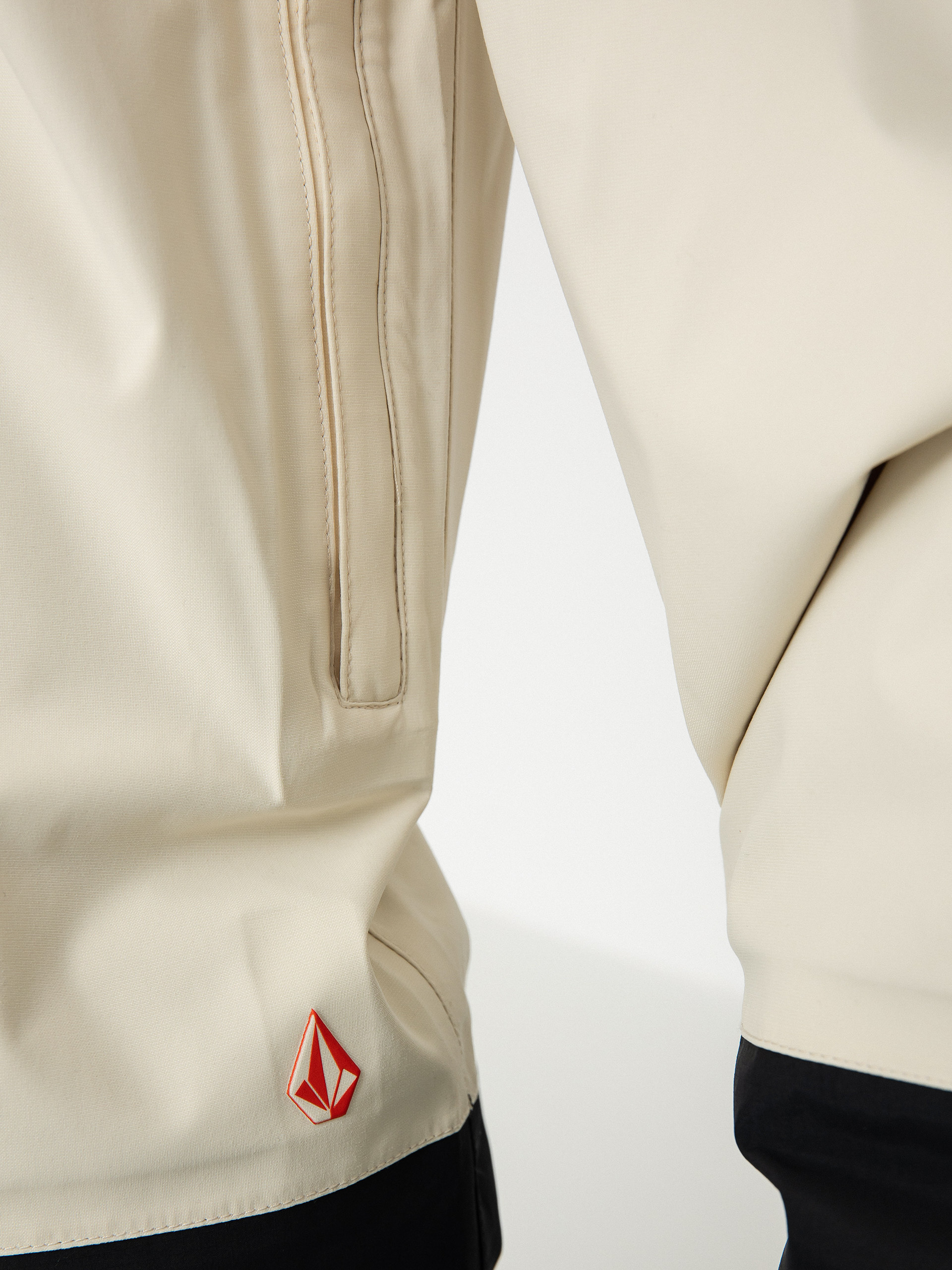 Męskie Spodnie snowboardowe Volcom Longo Gore Tex (off white)