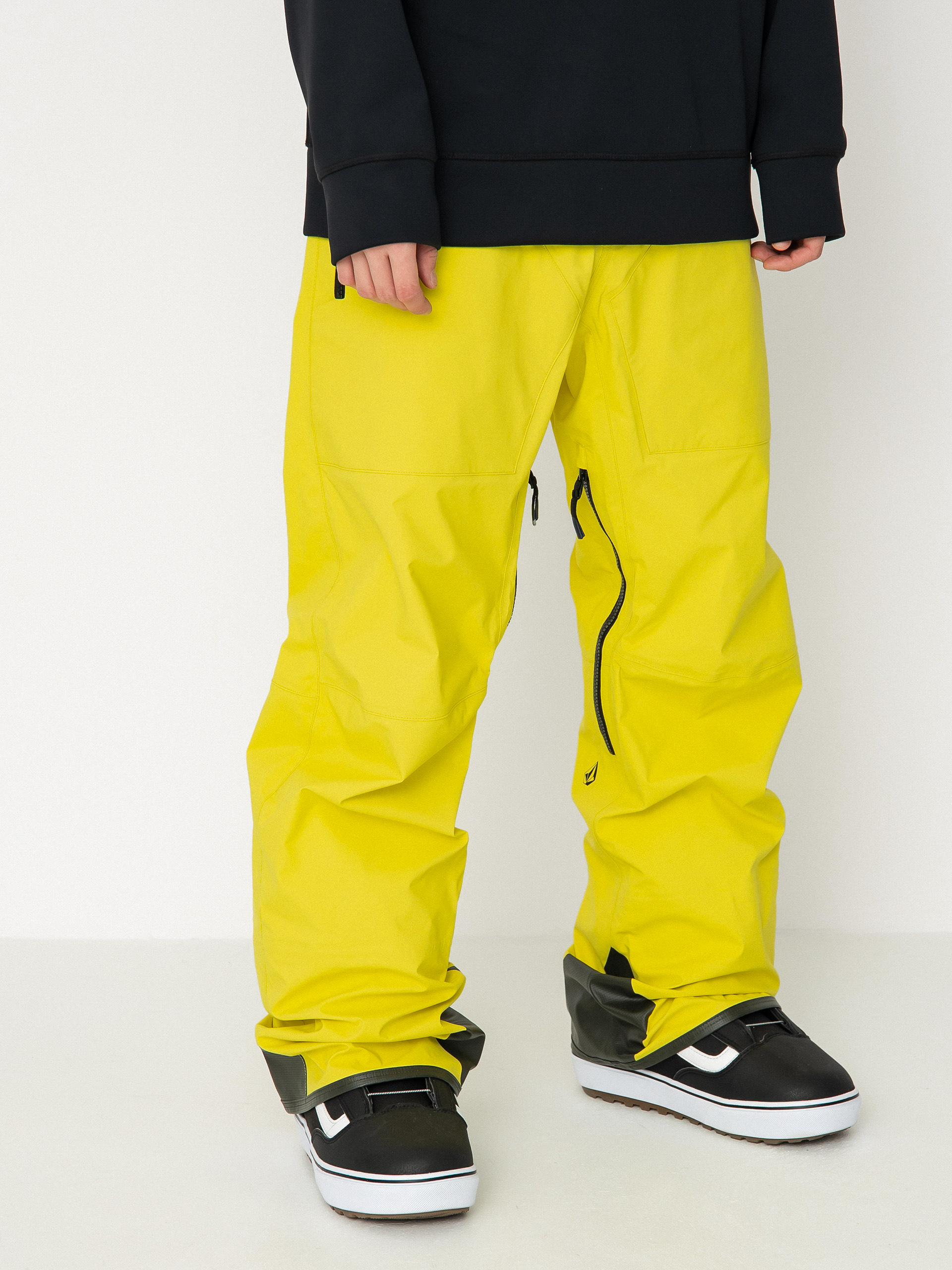 Męskie Spodnie snowboardowe Volcom Guide Gore Tex (citron)