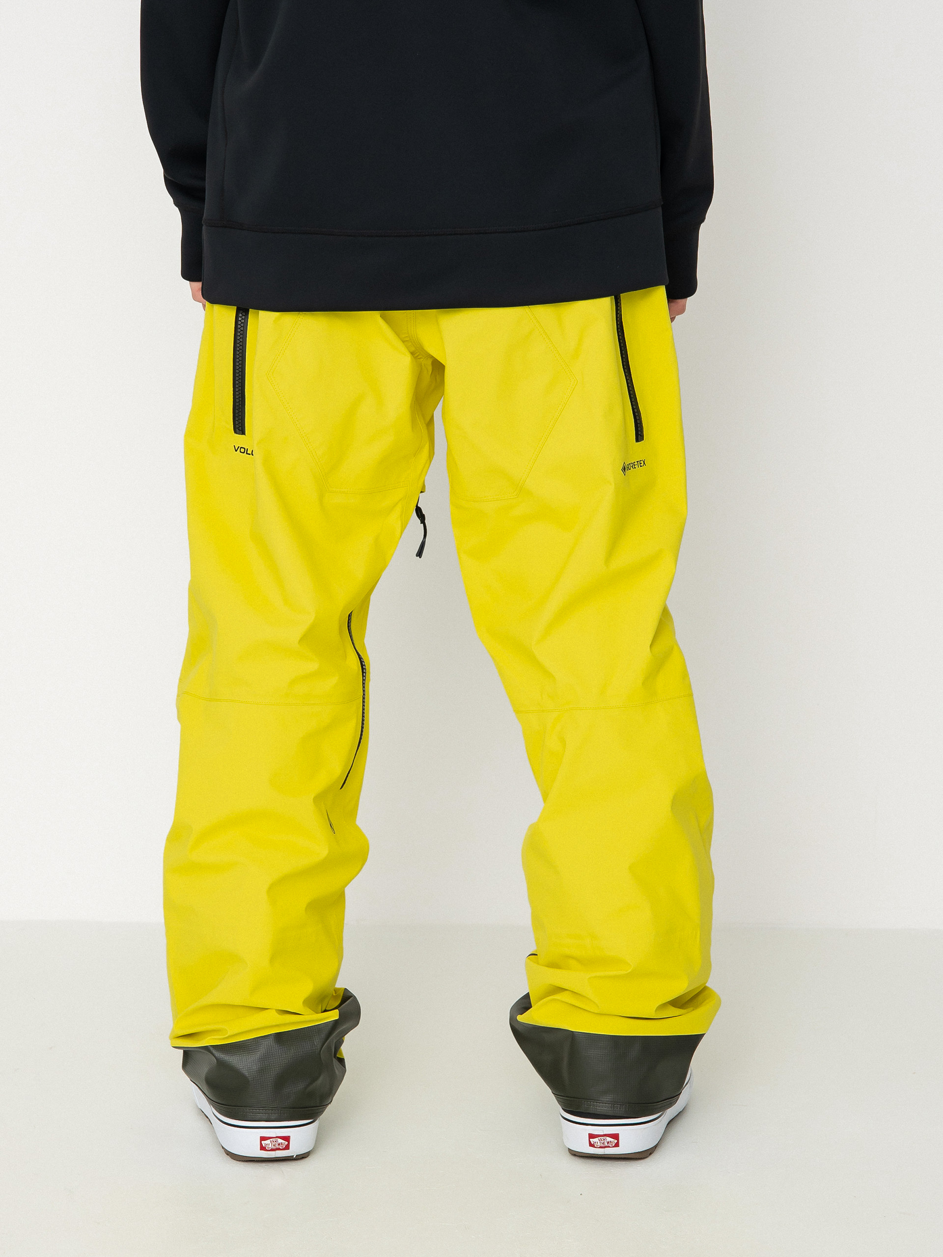 Męskie Spodnie snowboardowe Volcom Guide Gore Tex (citron)