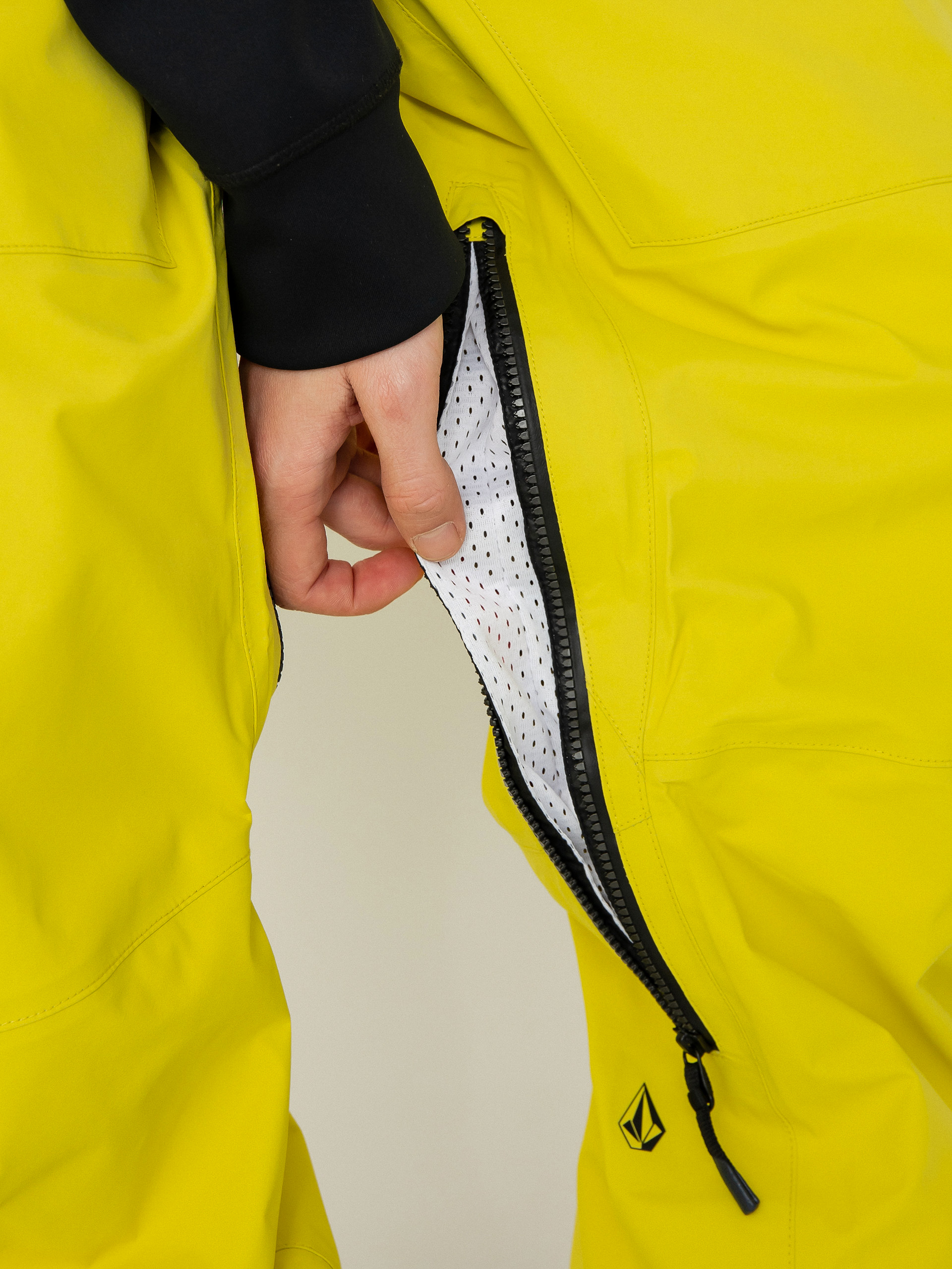 Męskie Spodnie snowboardowe Volcom Guide Gore Tex (citron)