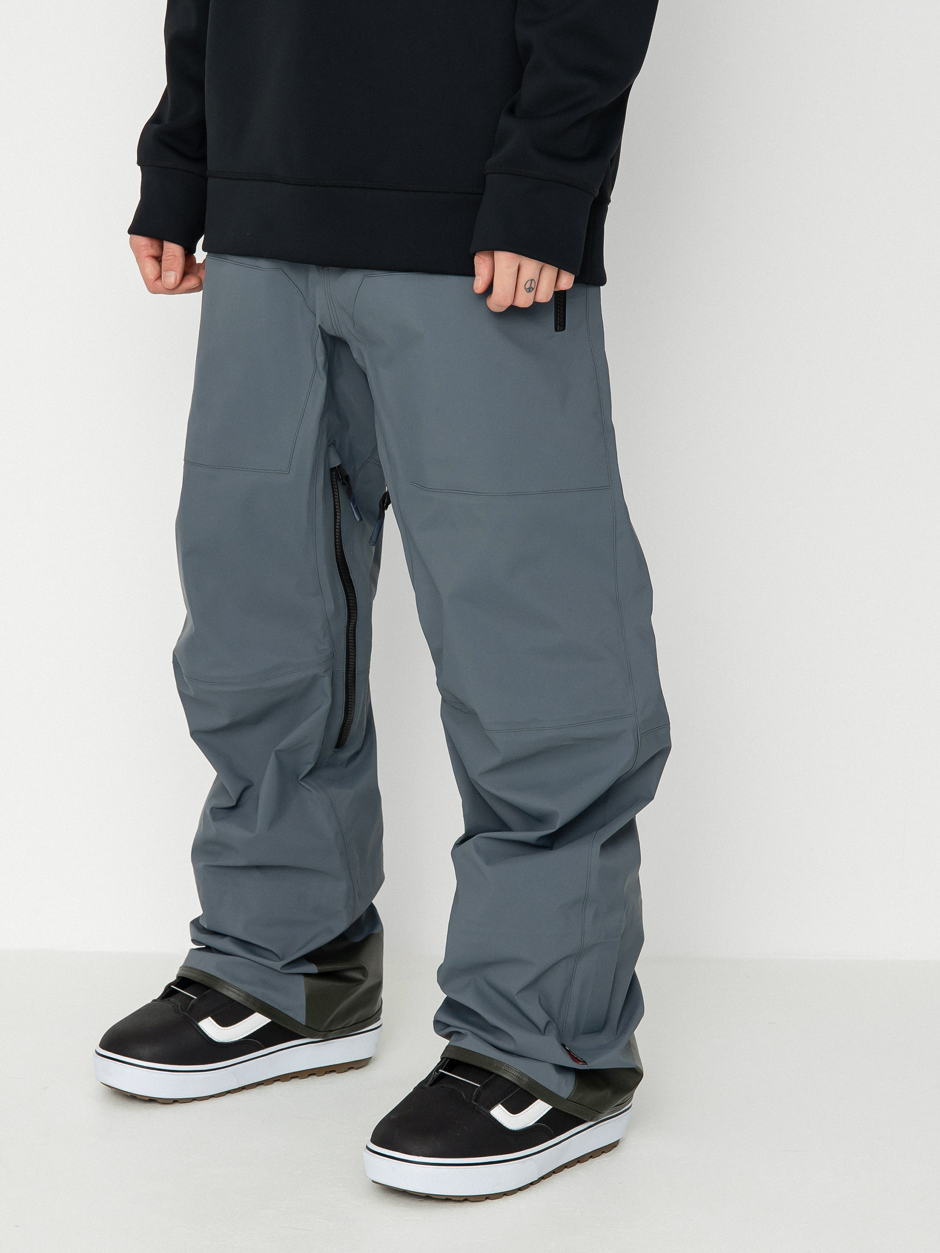Męskie Spodnie snowboardowe Volcom Guide Gore Tex (dark grey)