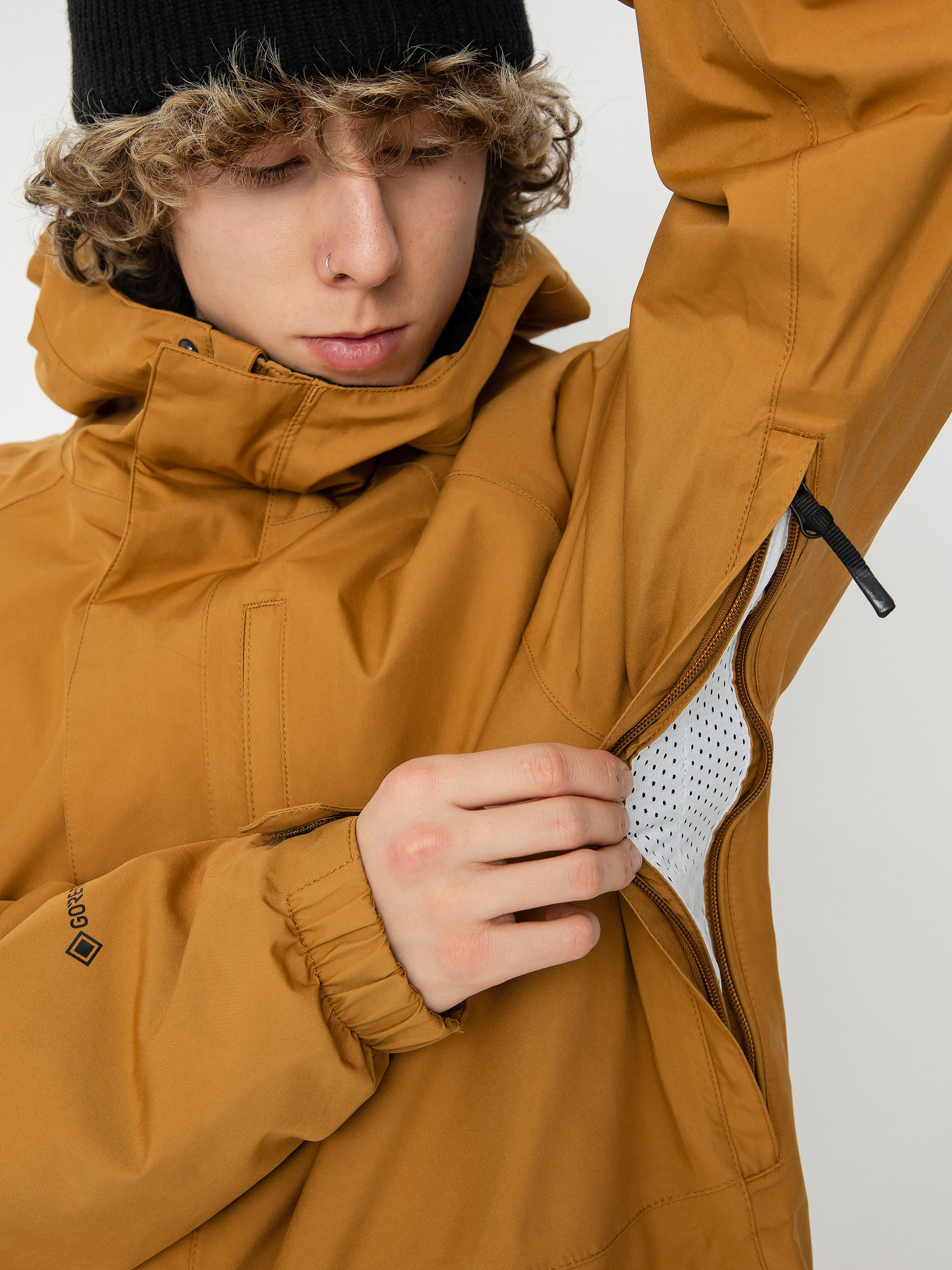 Męska Kurtka snowboardowa Volcom Dua Ins Gore (caramel)