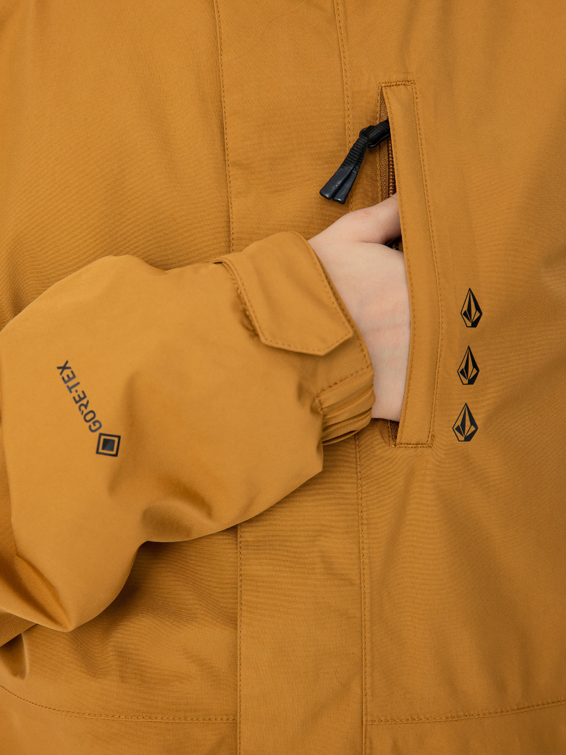 Męska Kurtka snowboardowa Volcom Dua Ins Gore (caramel)