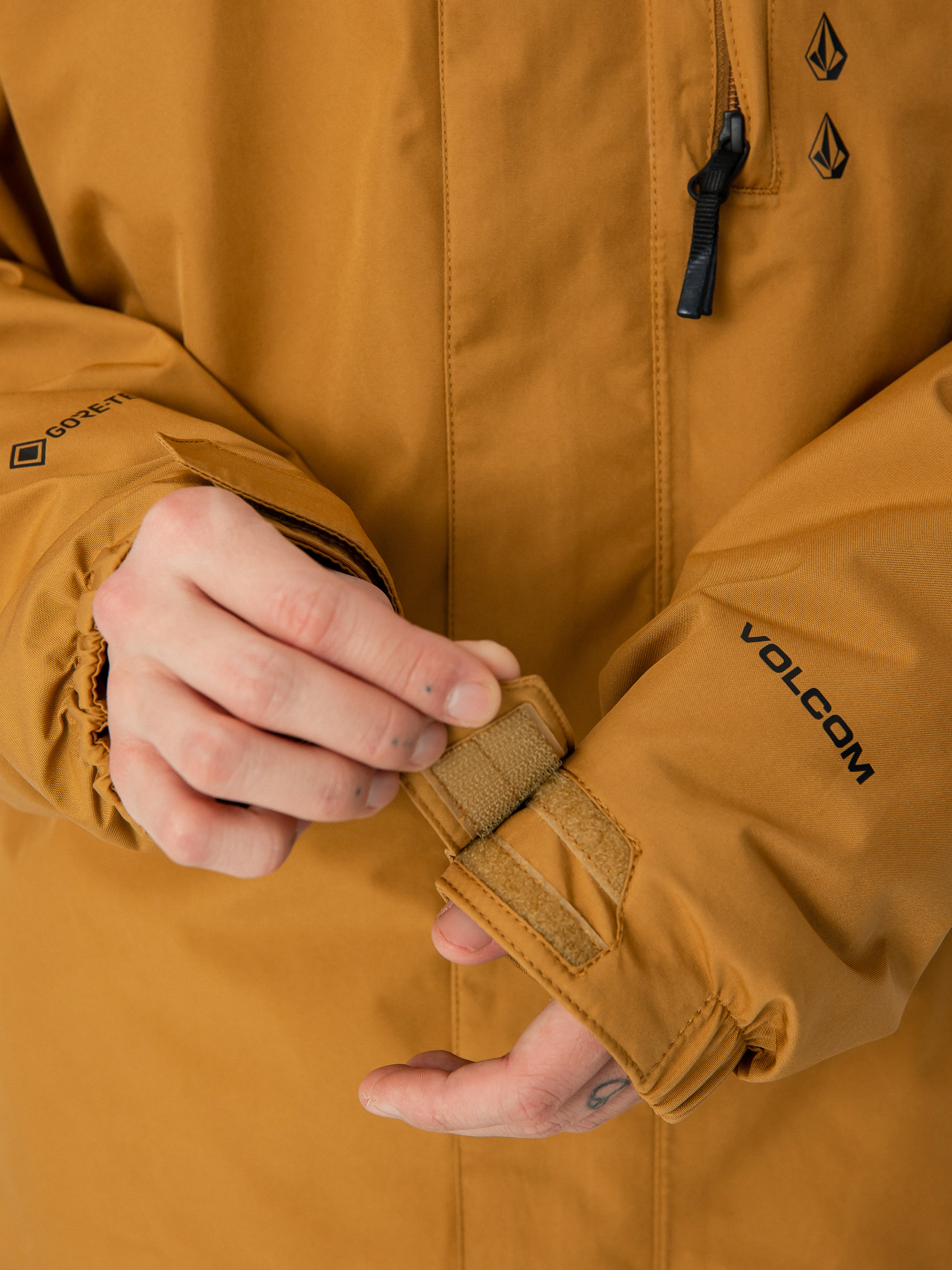 Męska Kurtka snowboardowa Volcom Dua Ins Gore (caramel)