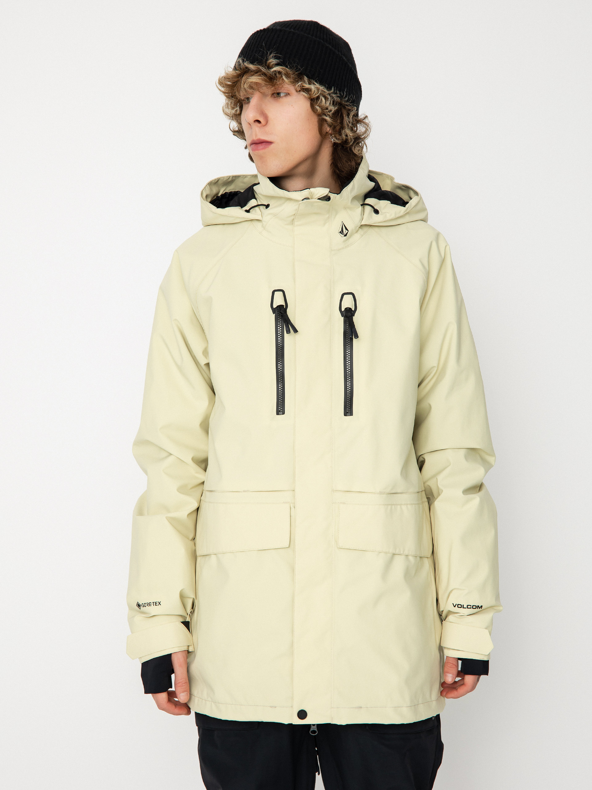 Męska Kurtka snowboardowa Volcom Stone Stretch Gore Tex (khaki)