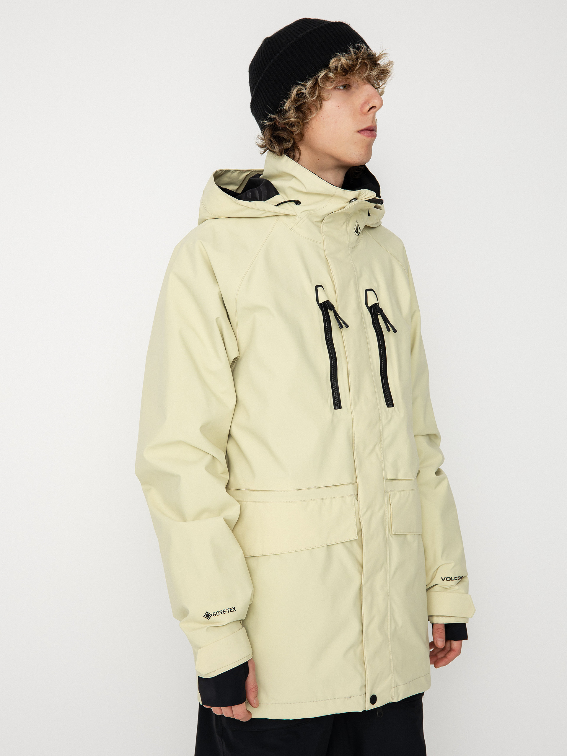Męska Kurtka snowboardowa Volcom Stone Stretch Gore Tex (khaki)