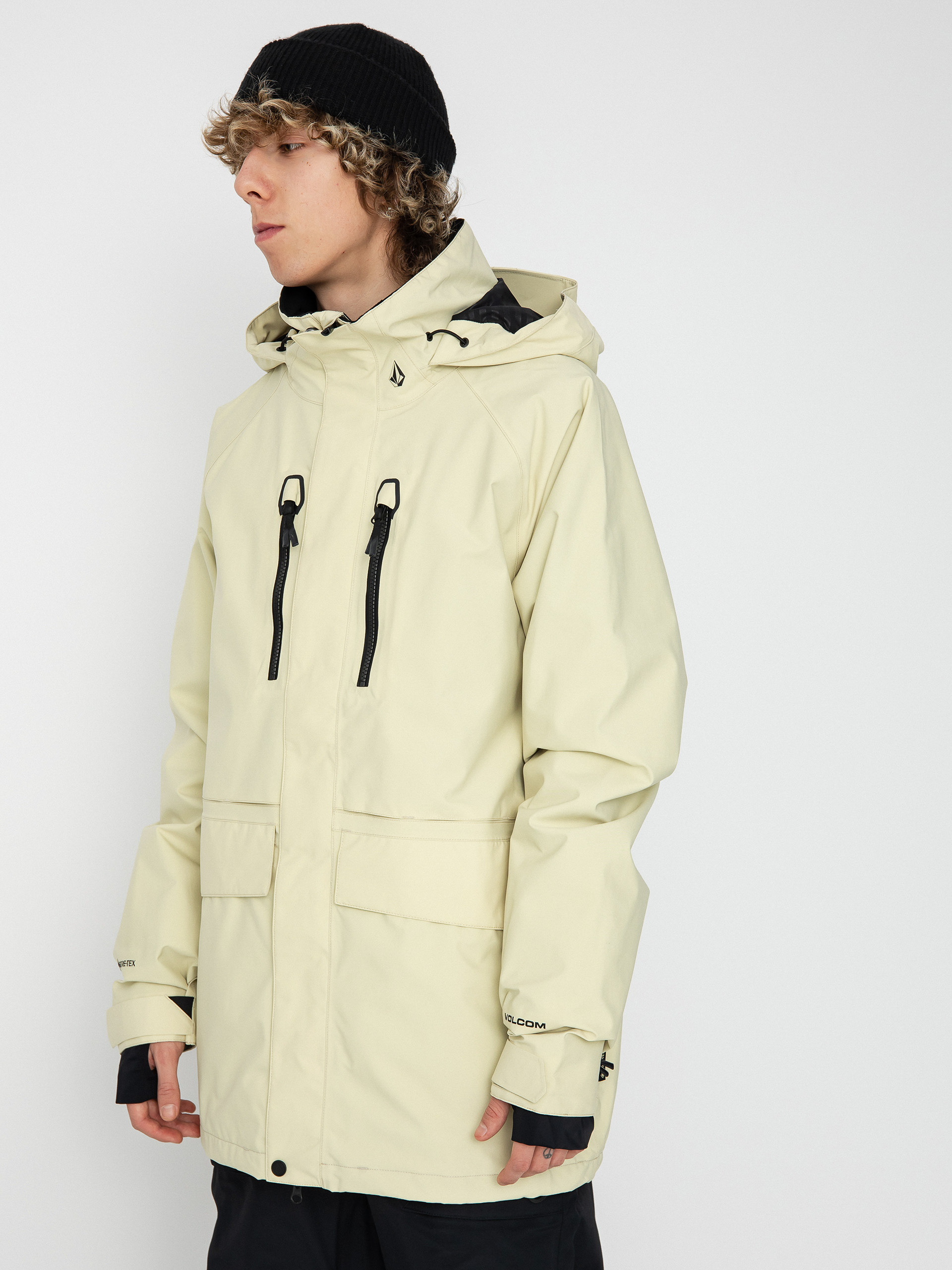 Męska Kurtka snowboardowa Volcom Stone Stretch Gore Tex (khaki)