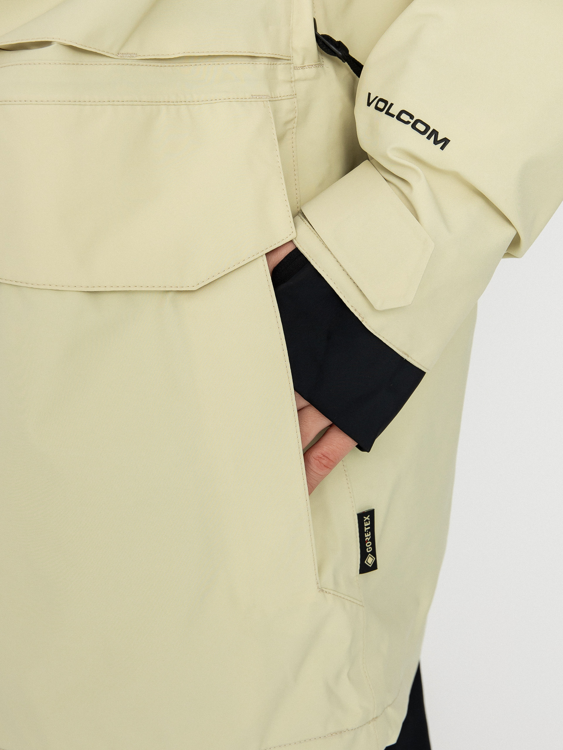 Męska Kurtka snowboardowa Volcom Stone Stretch Gore Tex (khaki)