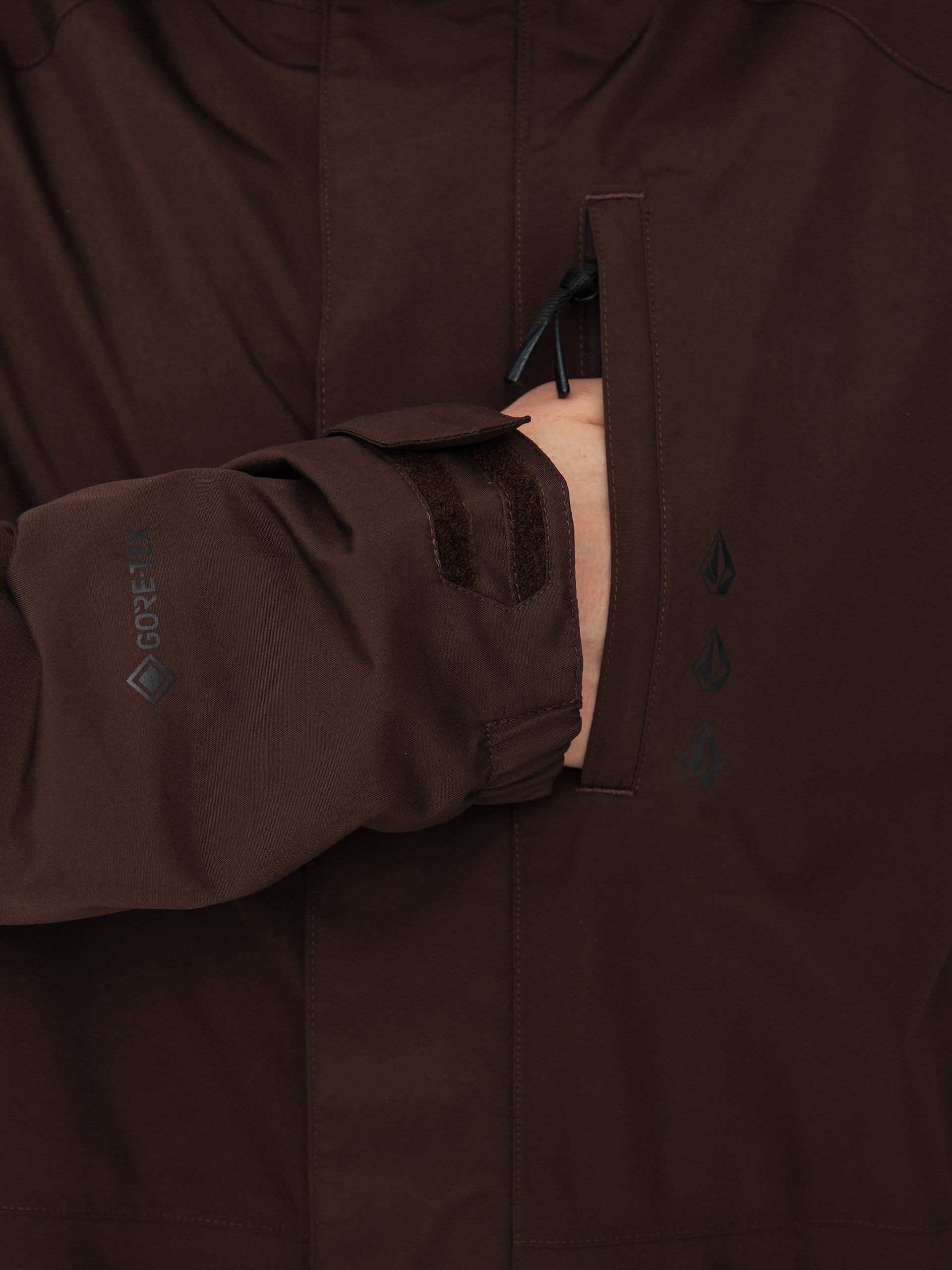 Męska Kurtka snowboardowa Volcom Dua Gore Tex (brown)