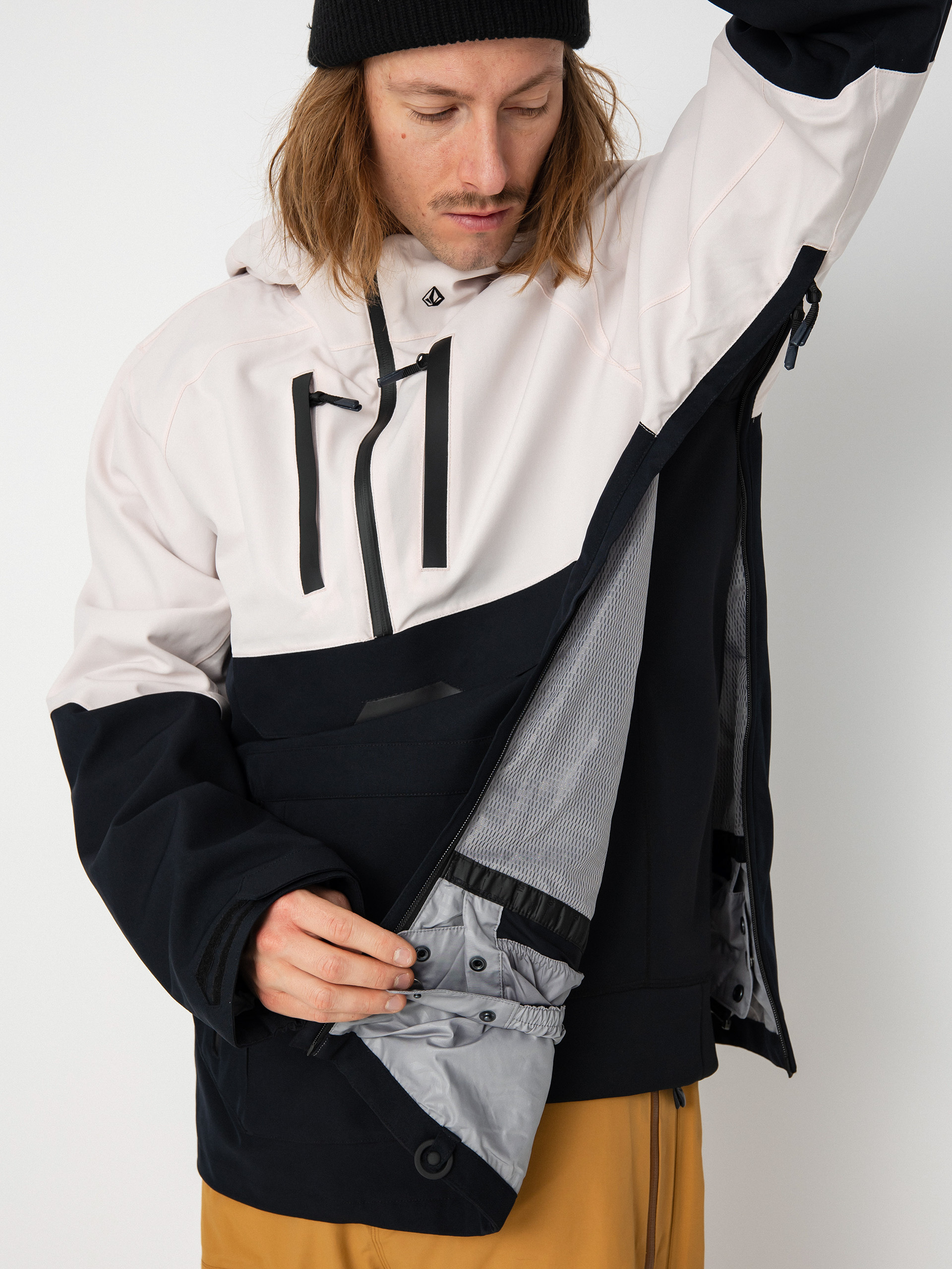Męska Kurtka snowboardowa Volcom Brighton Pullover (party pink)