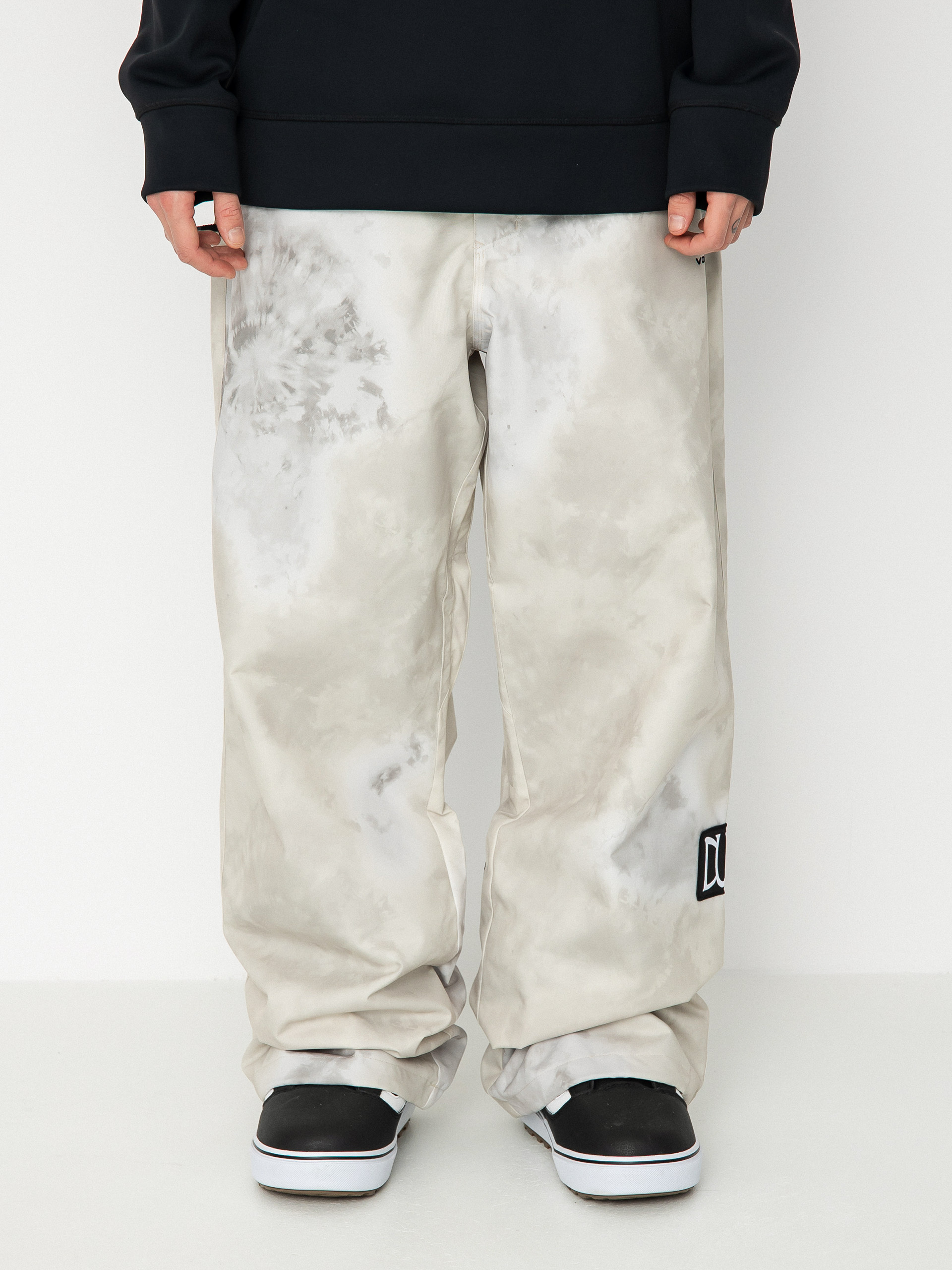 Męskie Spodnie snowboardowe Volcom Vlcmxdustbox (bleach cream)