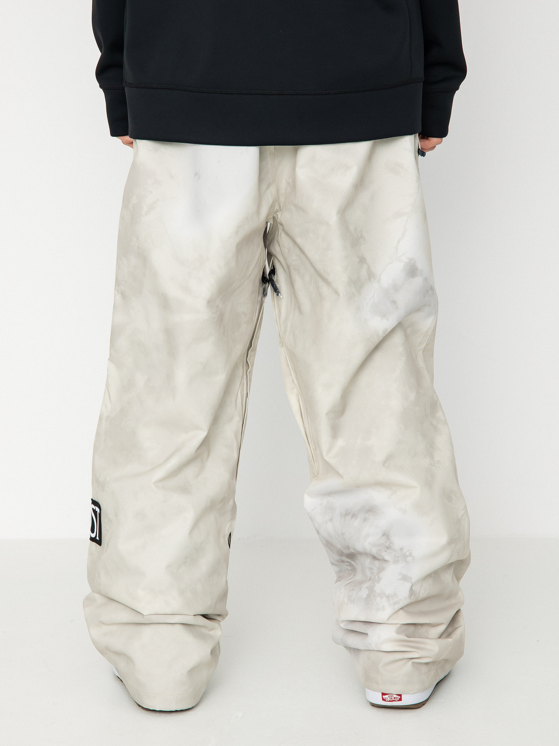 Męskie Spodnie snowboardowe Volcom Vlcmxdustbox (bleach cream)