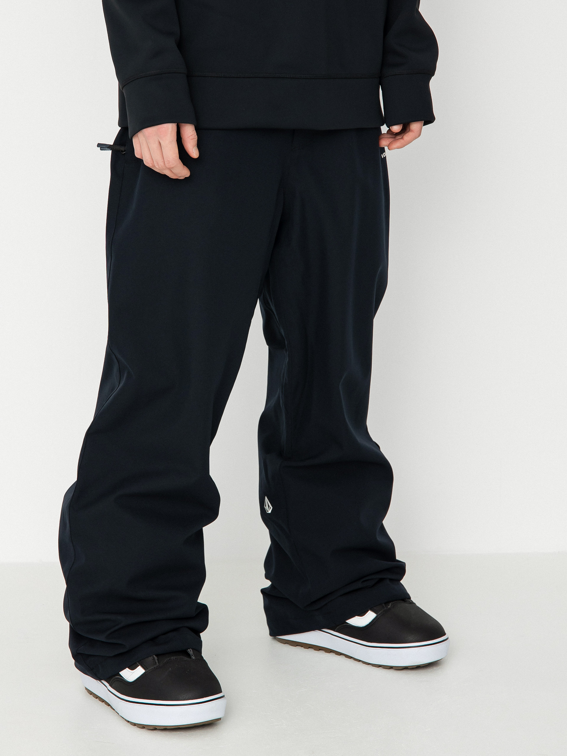 Męskie Spodnie snowboardowe Volcom Vlcmxdustbox (black)