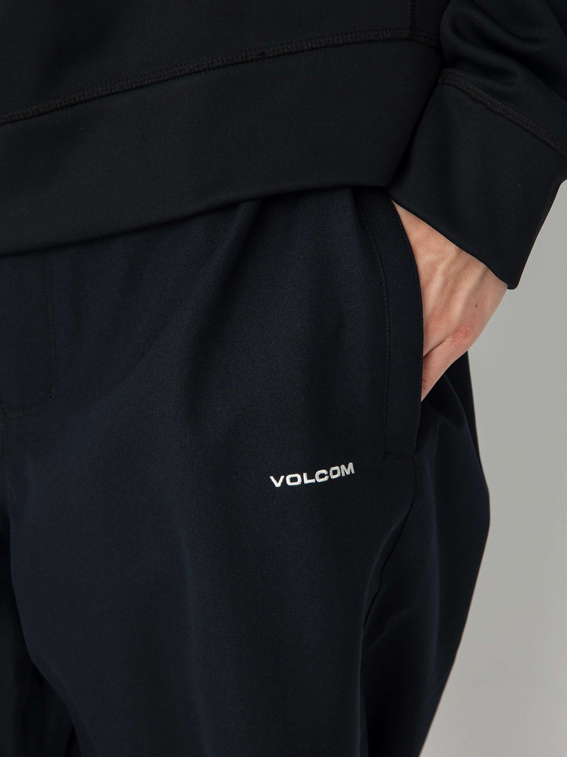 Męskie Spodnie snowboardowe Volcom Vlcmxdustbox (black)