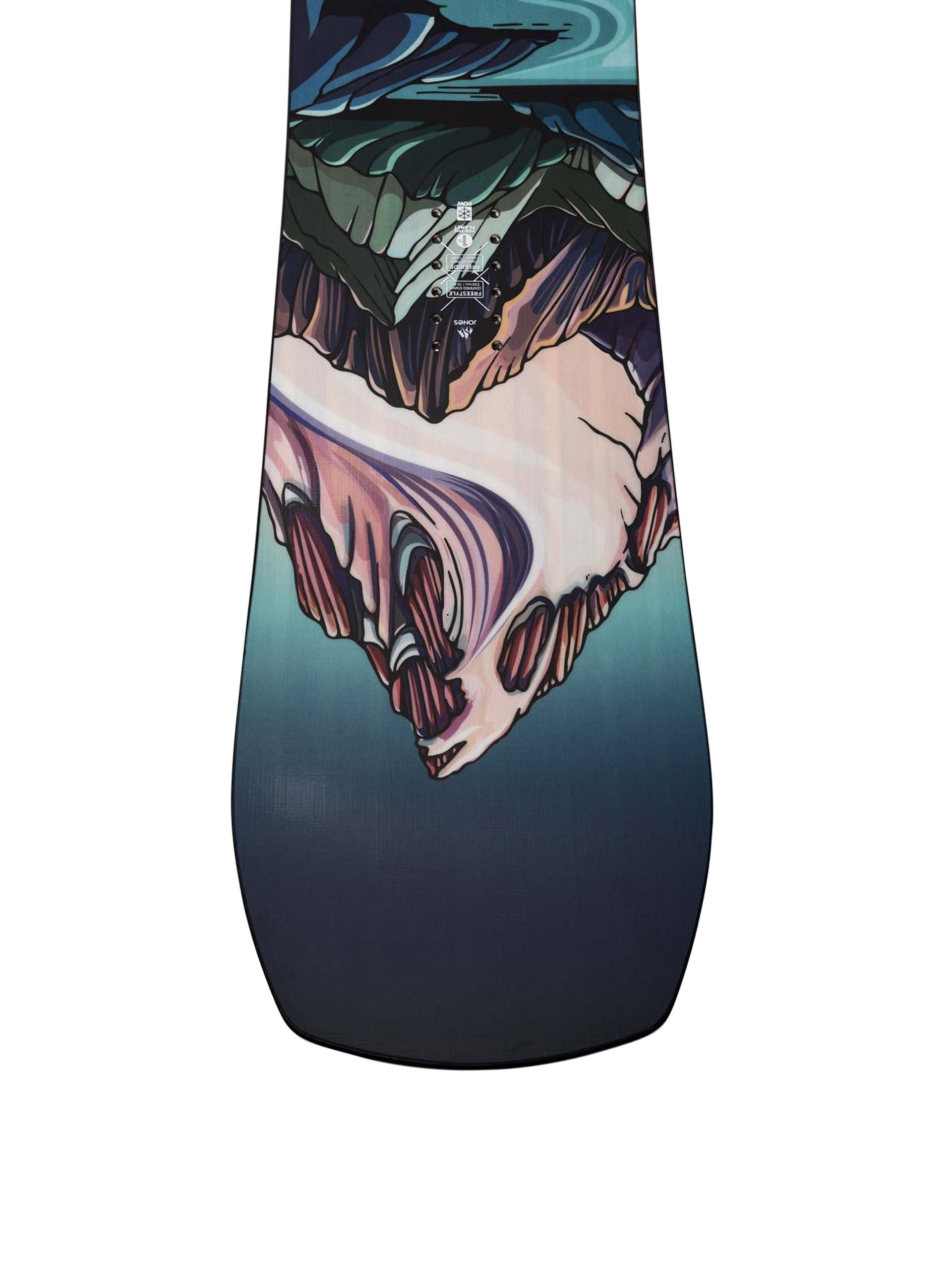 Damska Deska snowboardowa Jones Snowboards Twin Sister (black/teal)