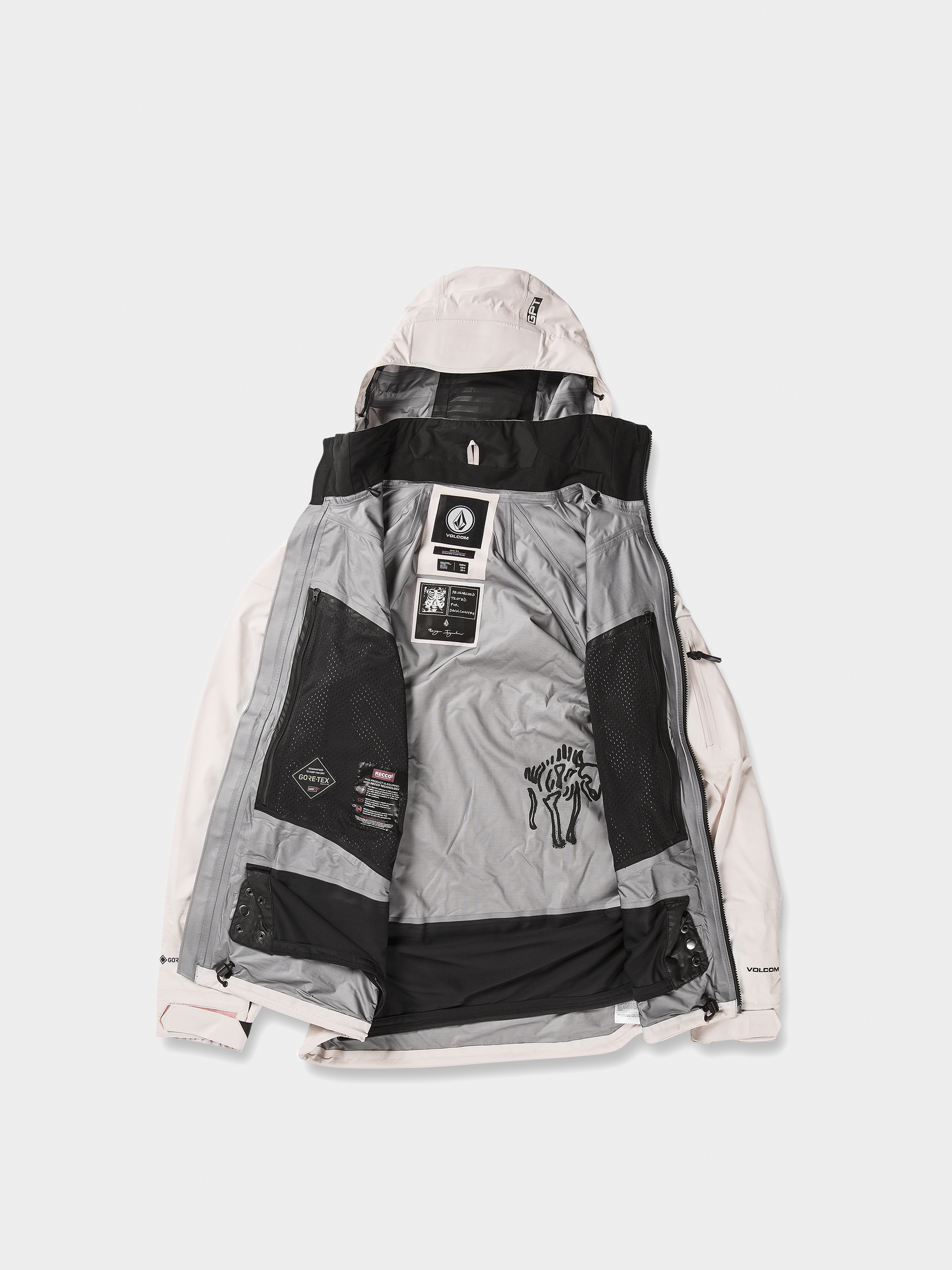 Męska Kurtka snowboardowa Volcom Guch Stretch Gore (party pink)
