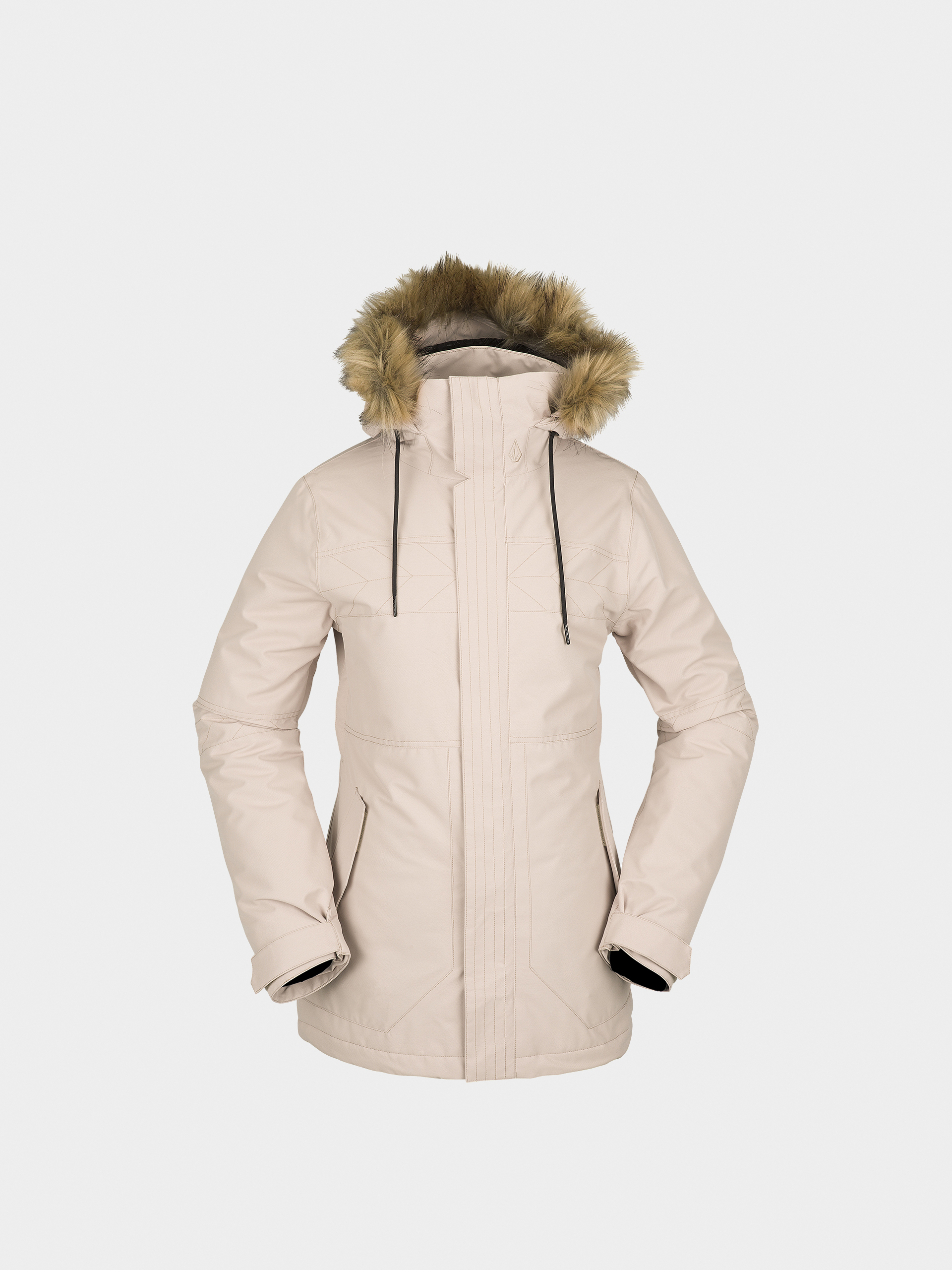 Damska Kurtka snowboardowa Volcom Fawn Ins (sand)