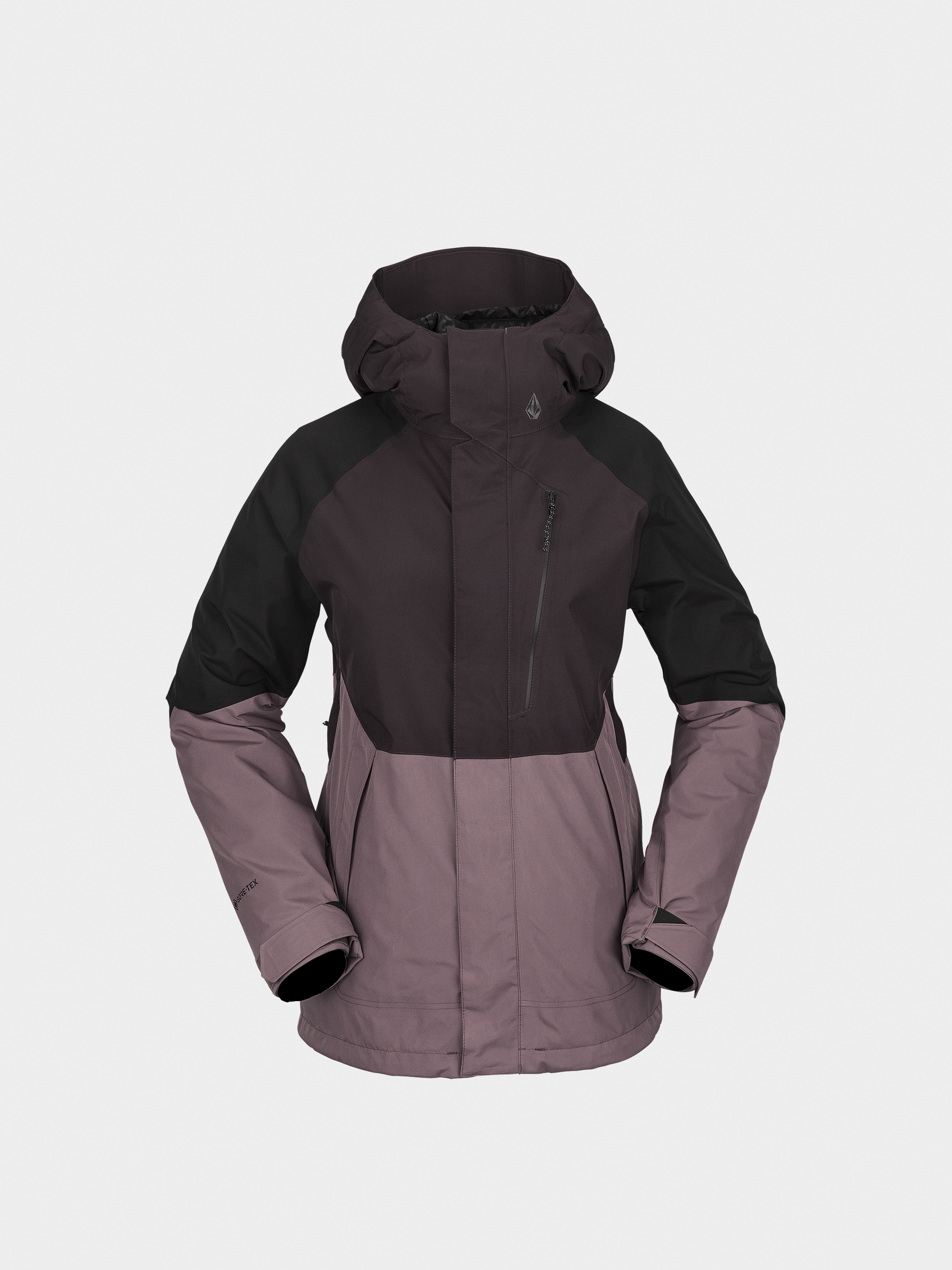 Damska Kurtka snowboardowa Volcom Aris Gore Tex (black plum)