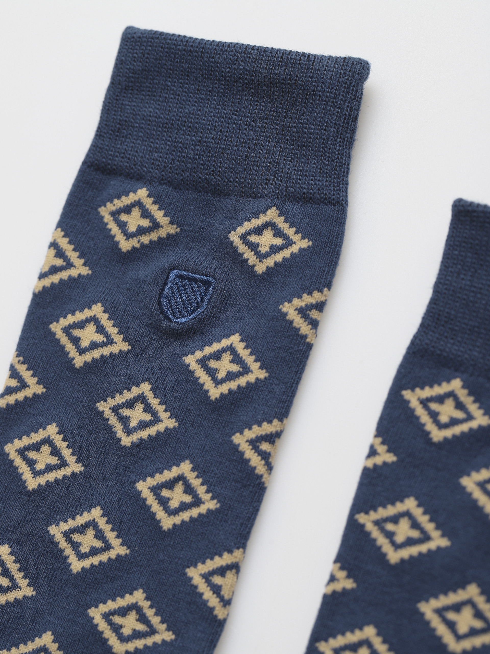 Skarpetki Brixton Done Proper Knit Sock (joe blue/golden glow)