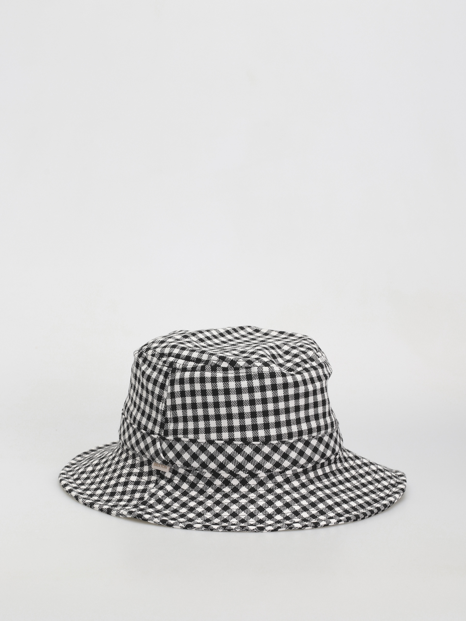 Kapelusz Brixton Petra Packable Bucket Hat (black gingham)