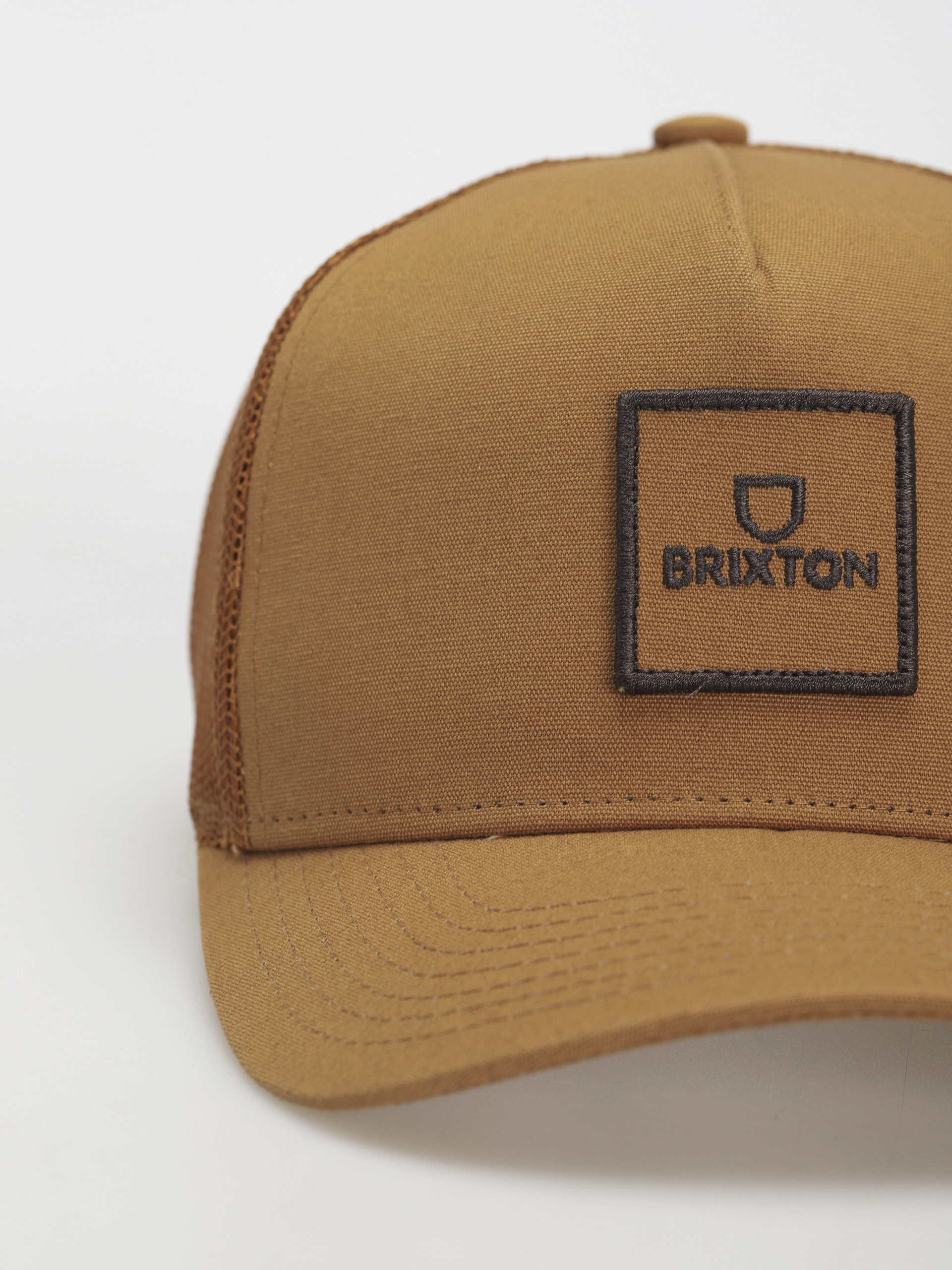 Czapka z daszkiem Brixton Alpha Block X C Mp Mesh Cap (copper/copper)
