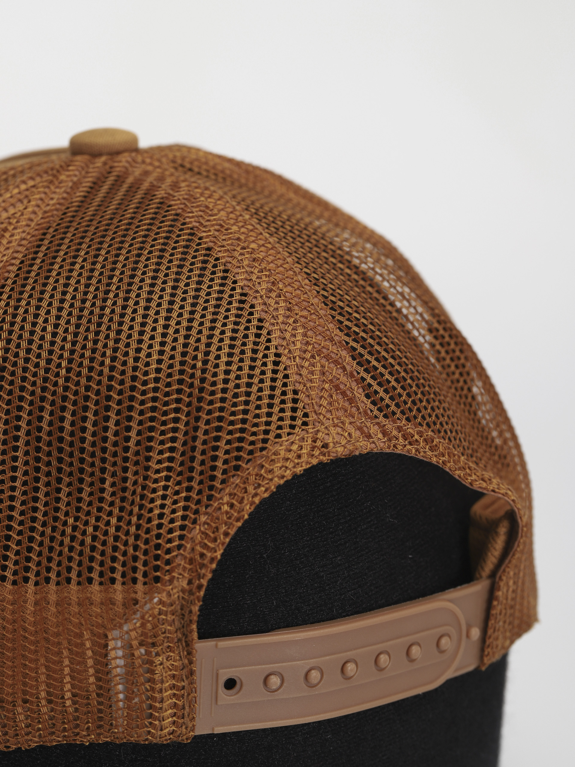 Czapka z daszkiem Brixton Alpha Block X C Mp Mesh Cap (copper/copper)