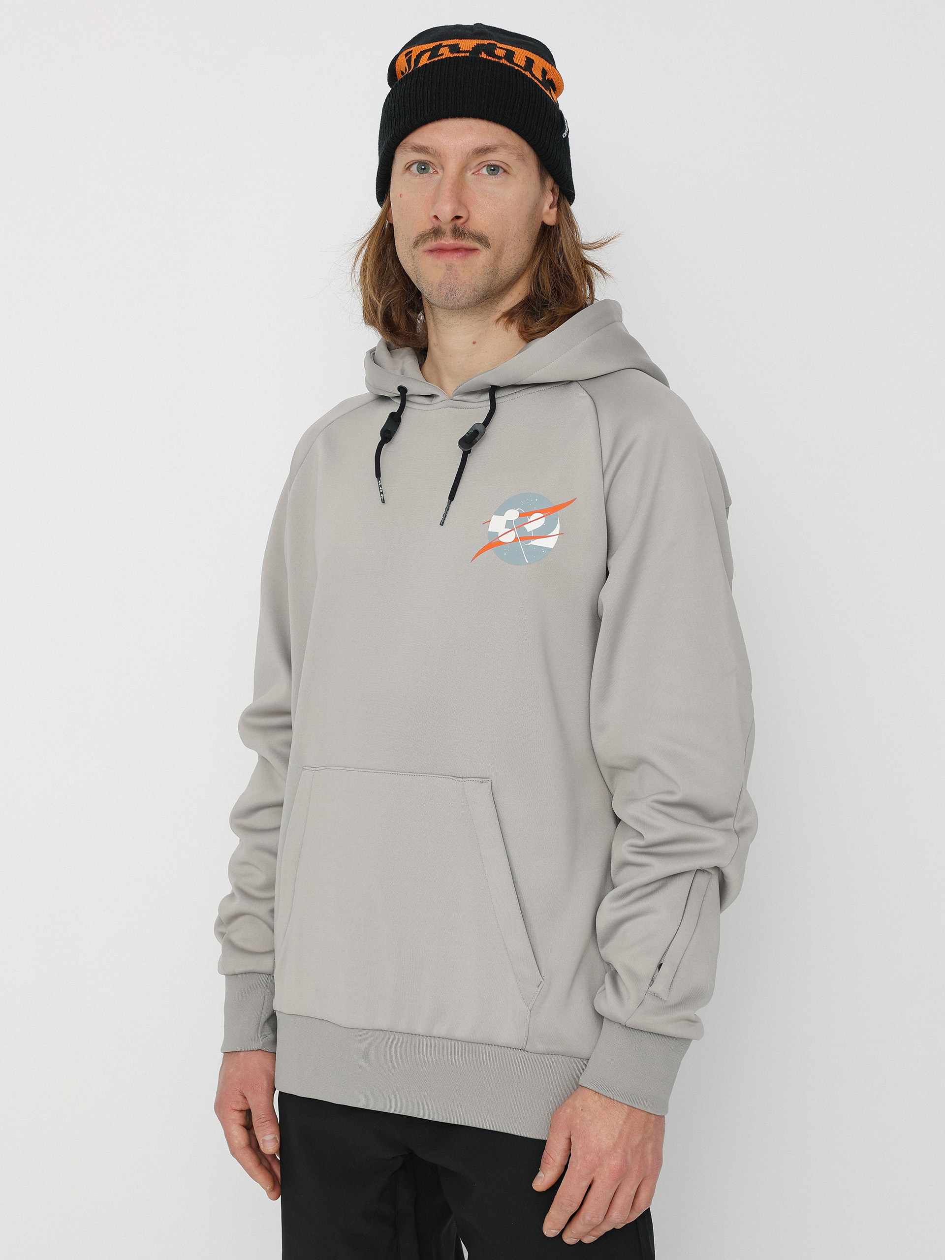 Bluza z kapturem ThirtyTwo Franchise Tech HD (gravel)