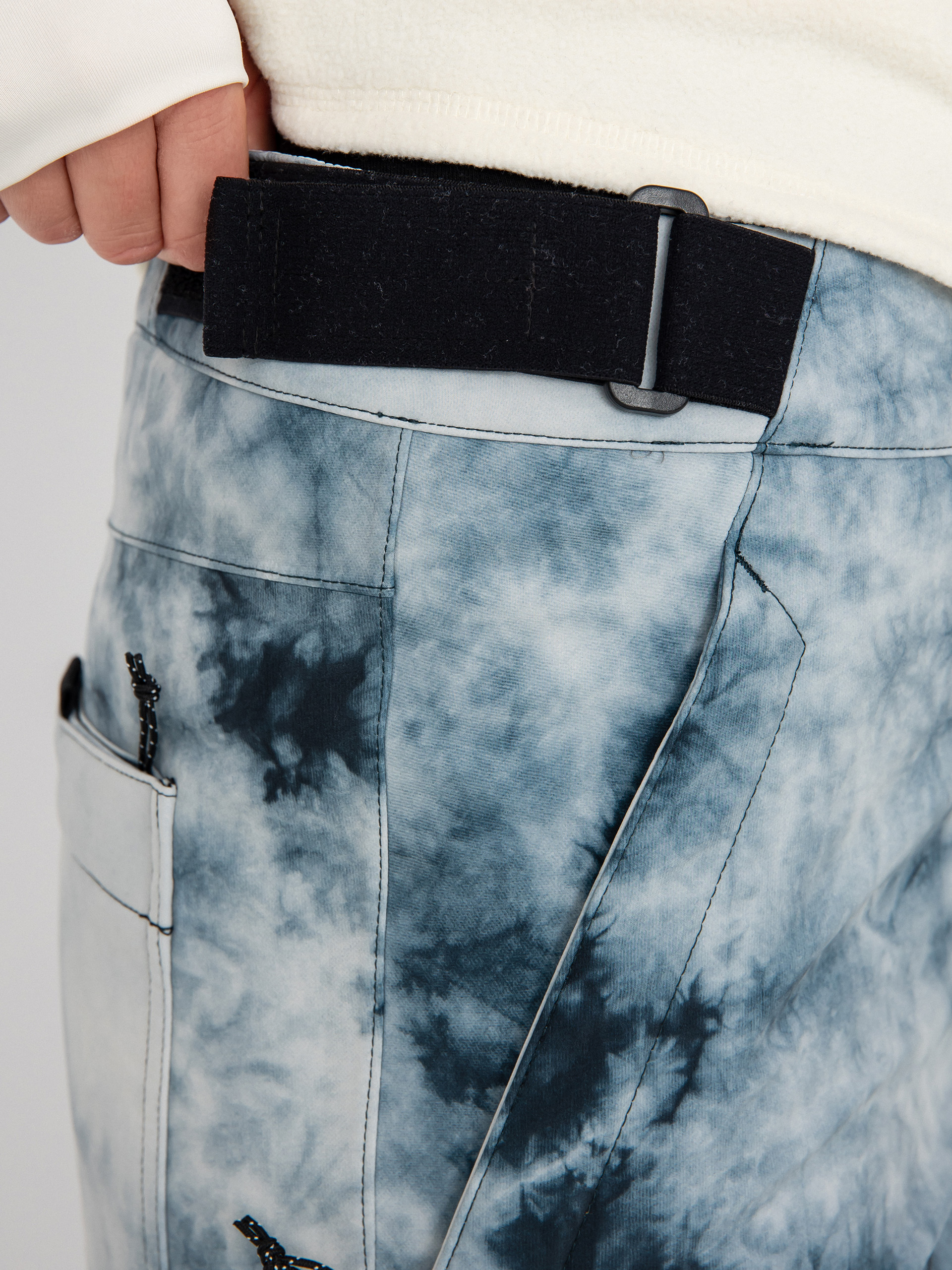 Damskie Spodnie snowboardowe Volcom Dust Up Bonded (storm tie dye)