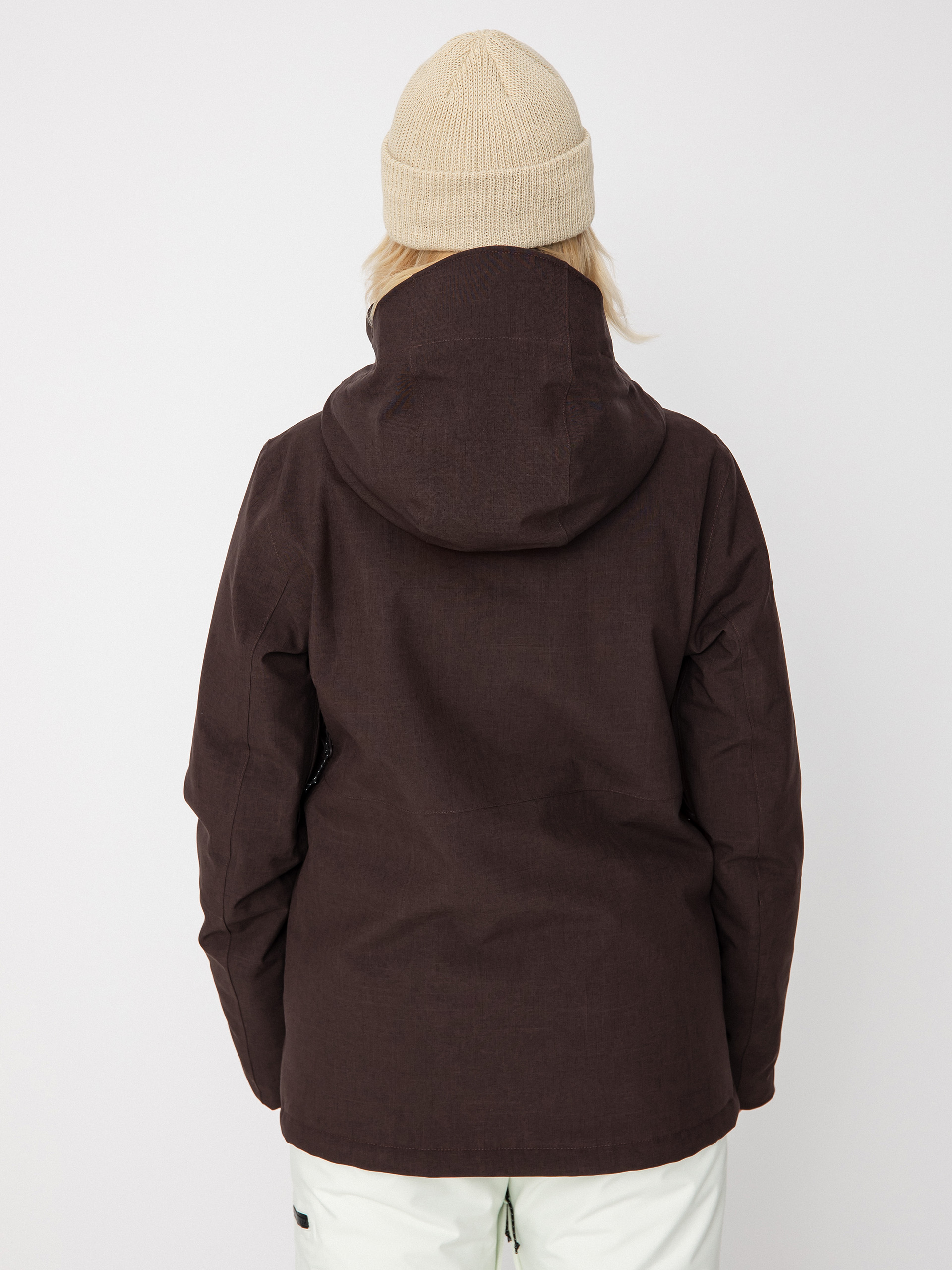 Damska Kurtka snowboardowa Volcom Sherwin Ins (black plum)