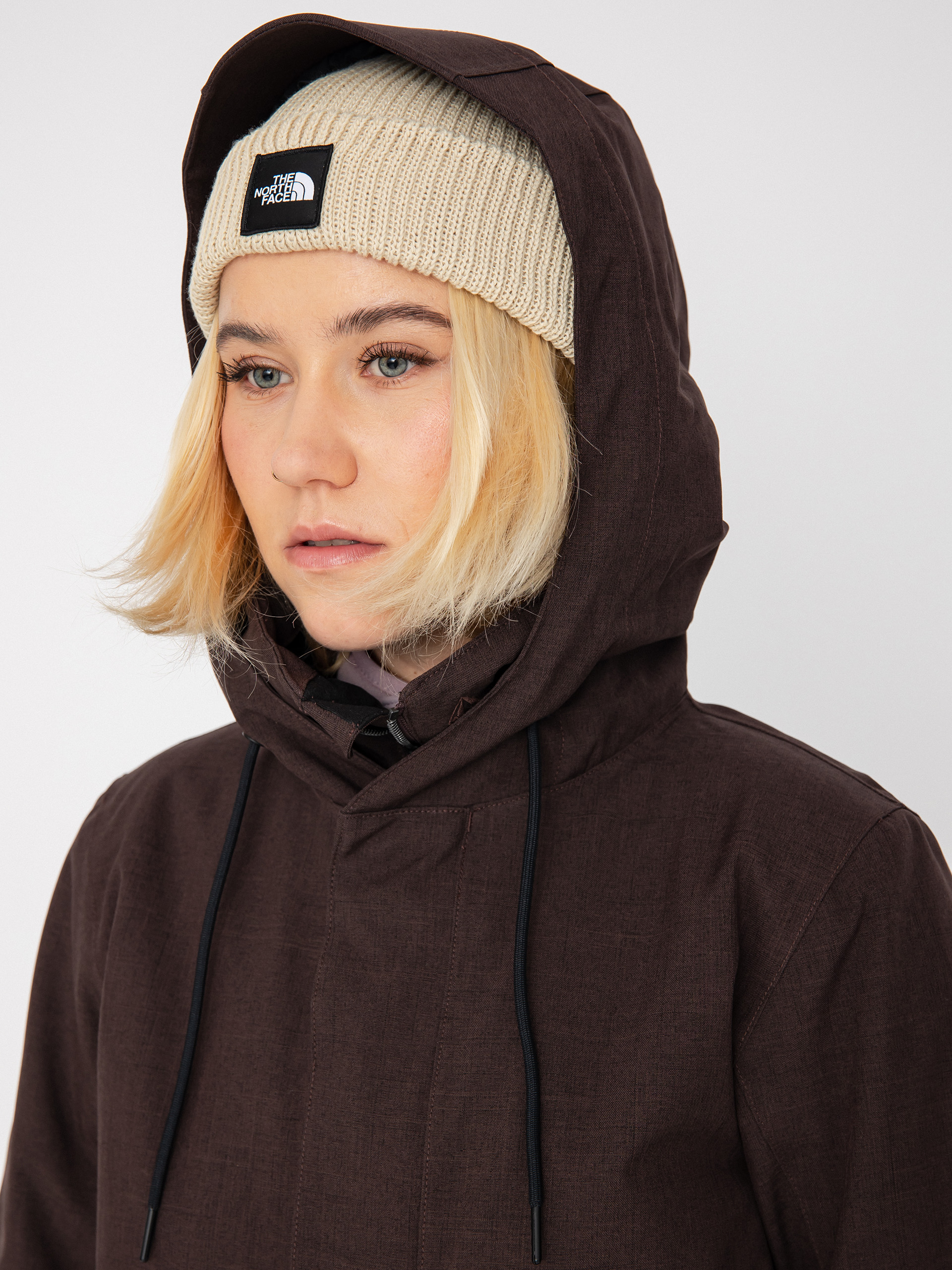 Damska Kurtka snowboardowa Volcom Sherwin Ins (black plum)
