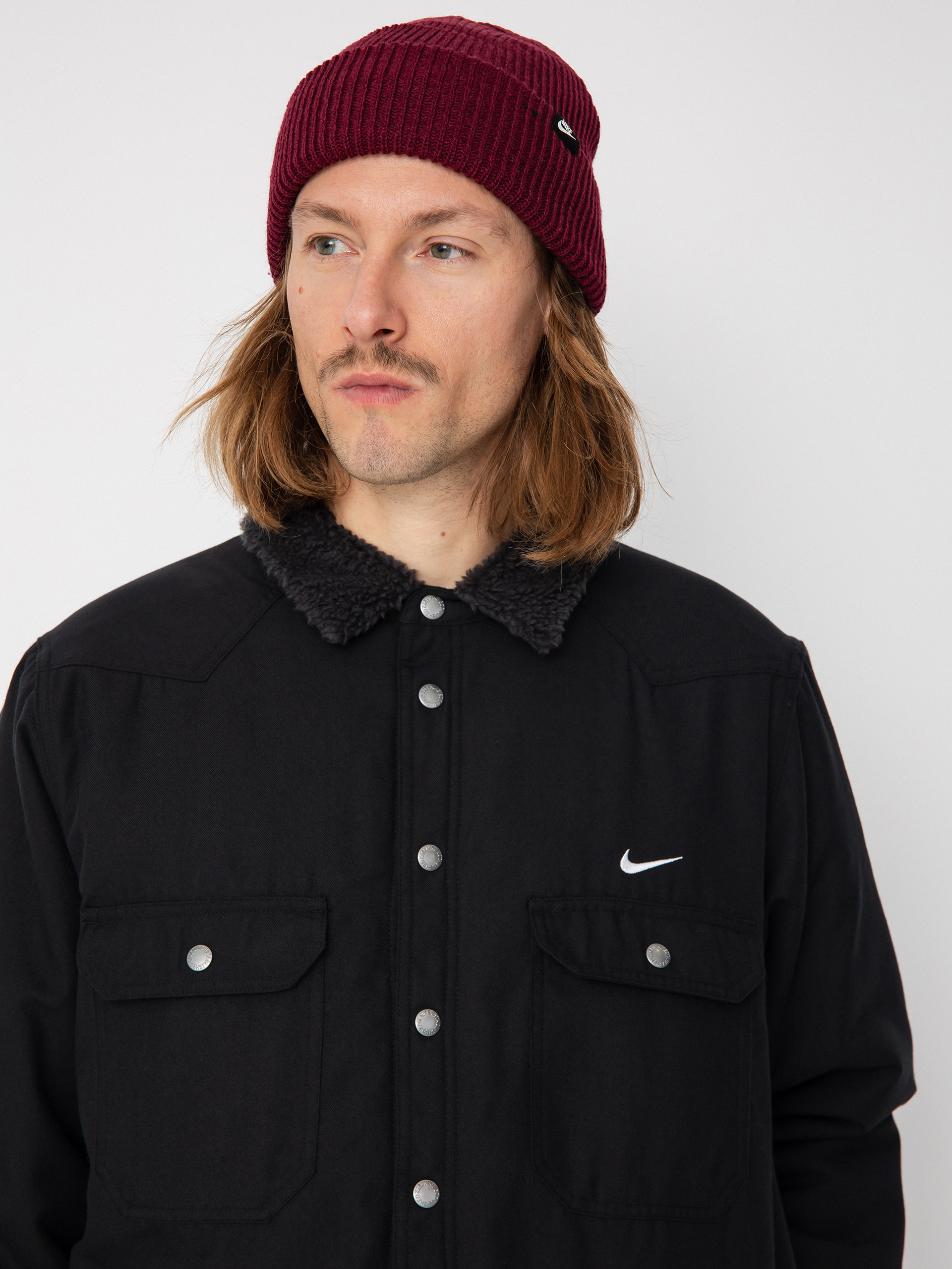 Kurtka Nike SB Padded Flannel (black/off noir/white)