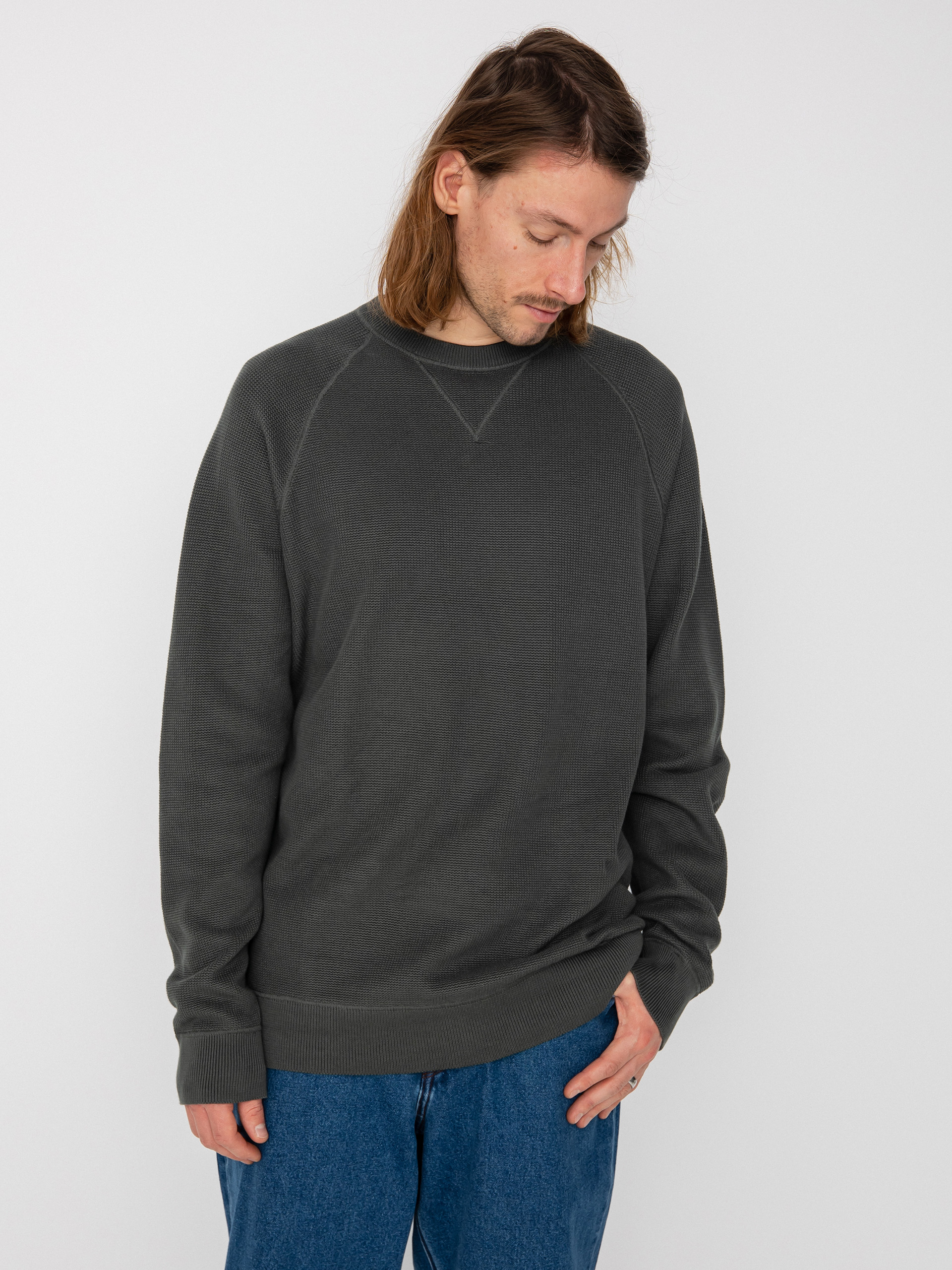 Sweter Carhartt WIP Chase (jura/gold)