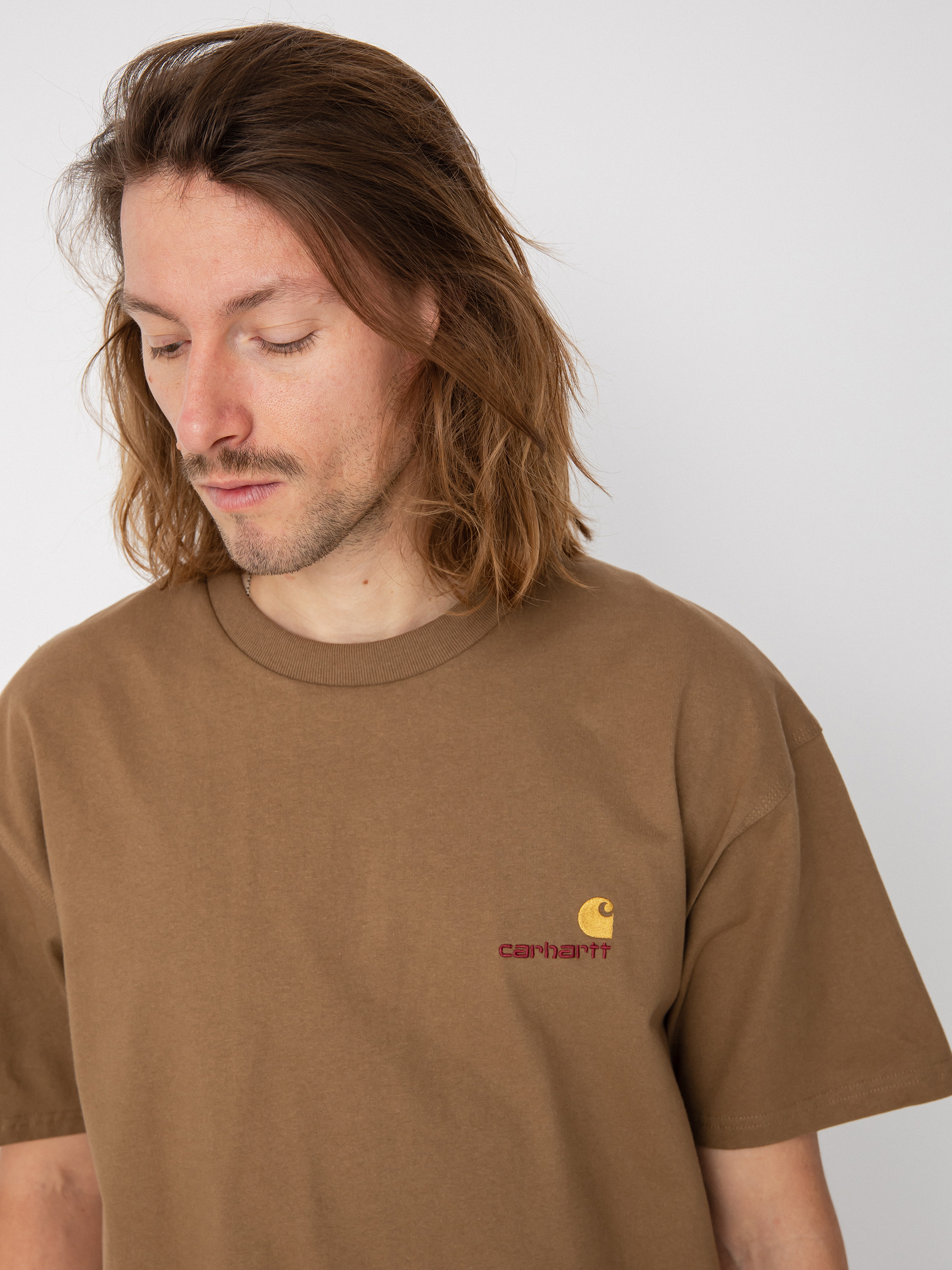 T-shirt Carhartt WIP American Script (buffalo)