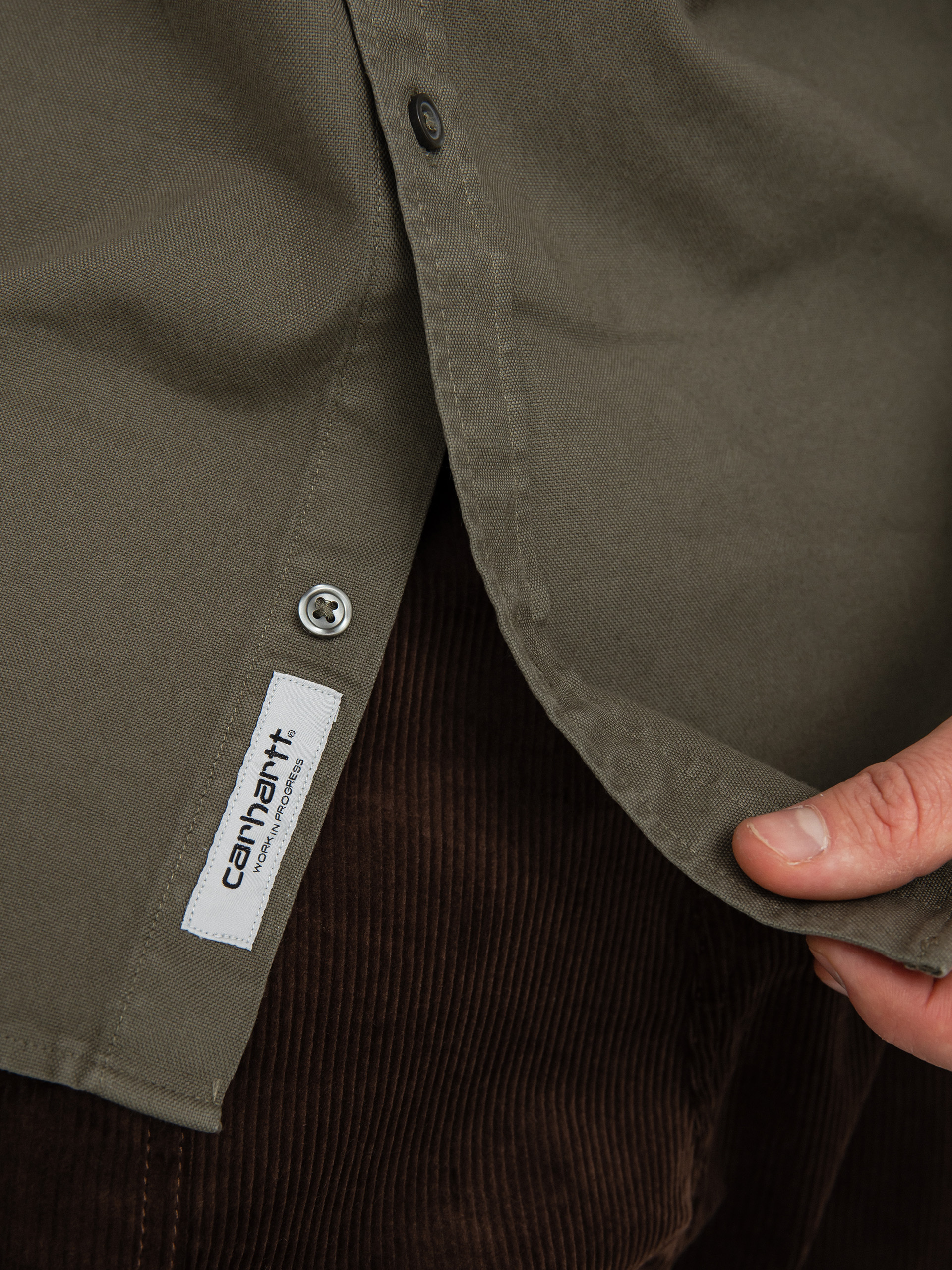 Koszula Carhartt WIP Bolton (salvia)