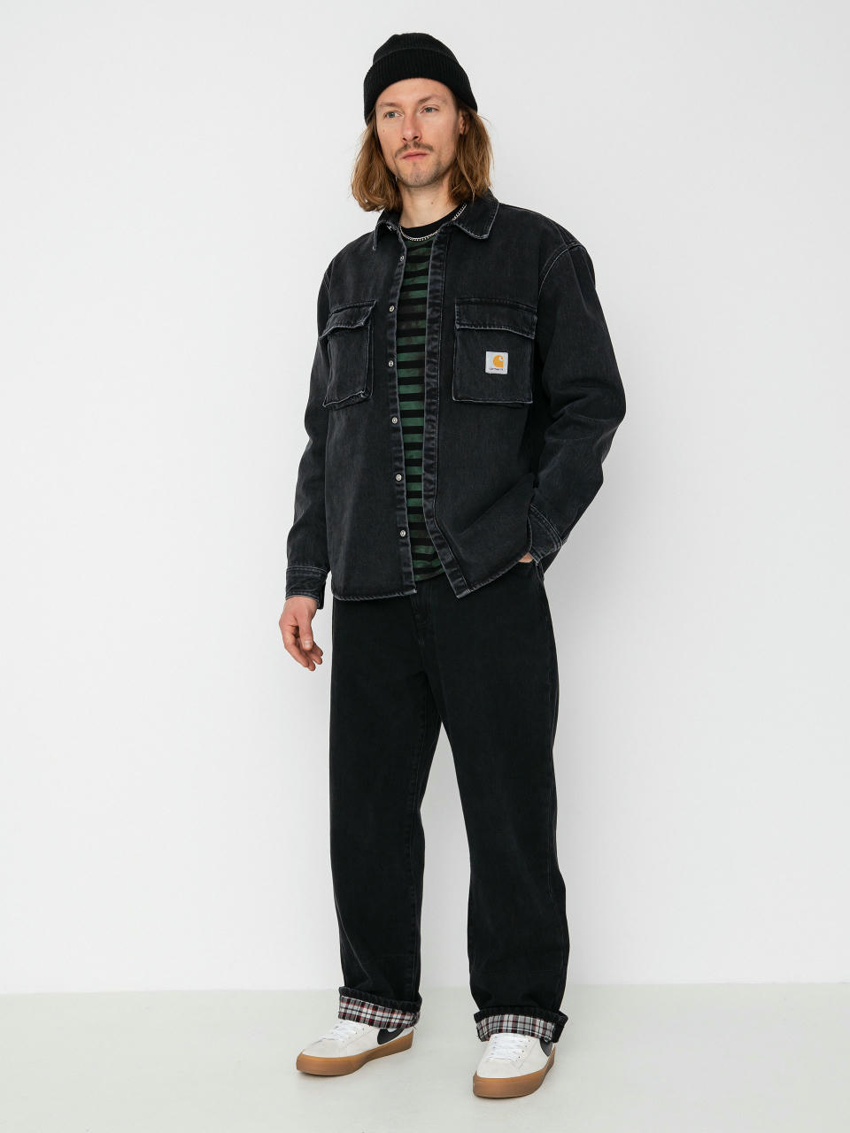 Spodnie Carhartt WIP Rider (black)