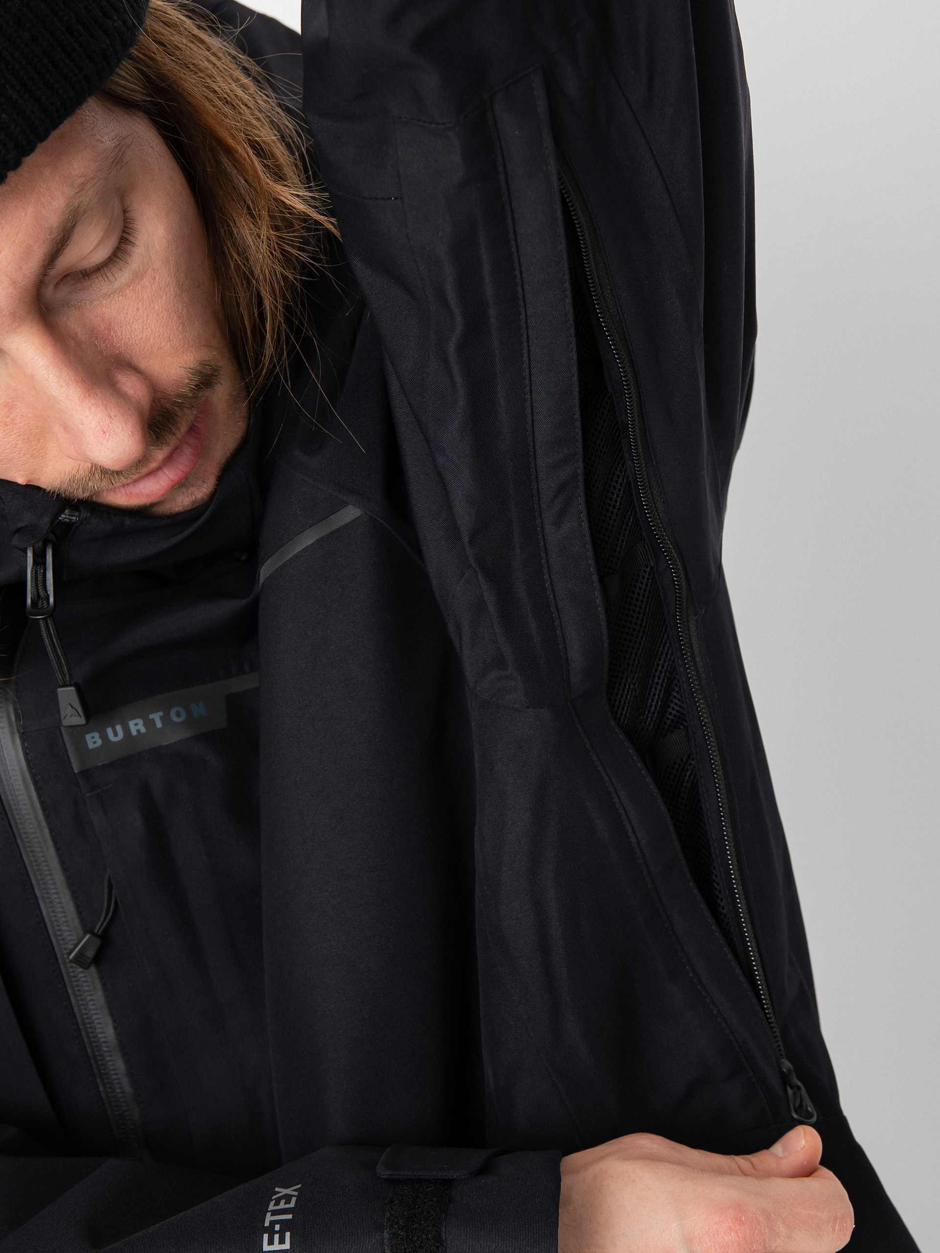 Męska Kurtka snowboardowa Burton Pillowline Gore Tex 2L (true black)