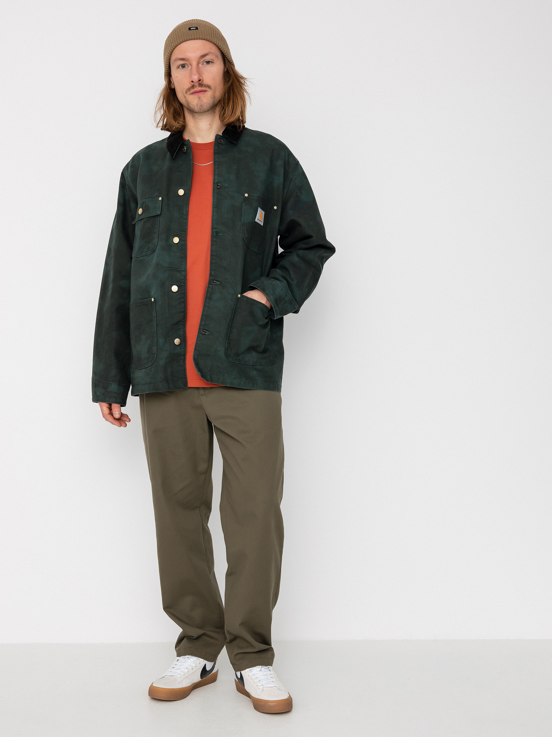 Kurtka Carhartt WIP OG Chore Chromo (treehouse chromo/black)