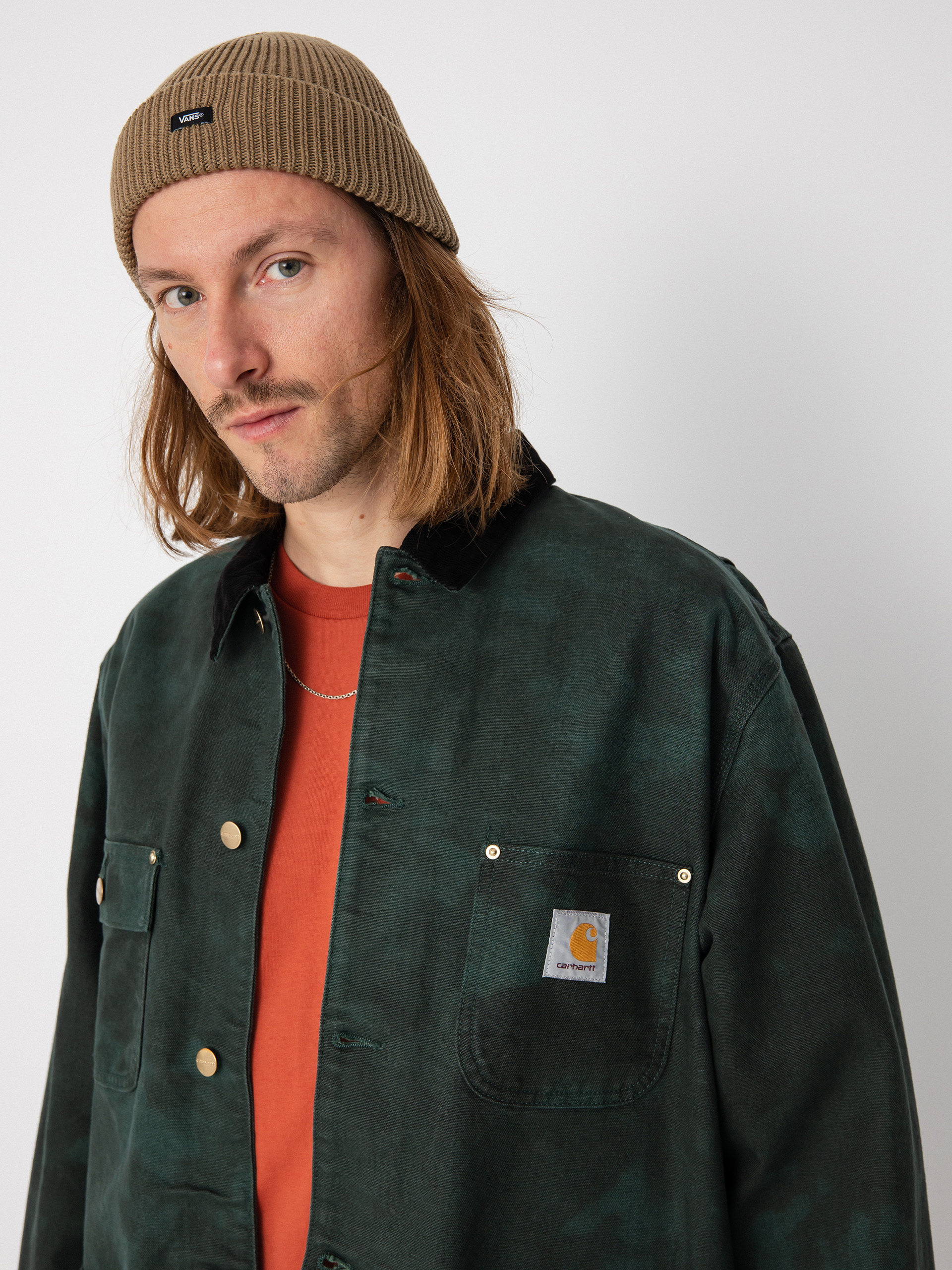 Kurtka Carhartt WIP OG Chore Chromo (treehouse chromo/black)