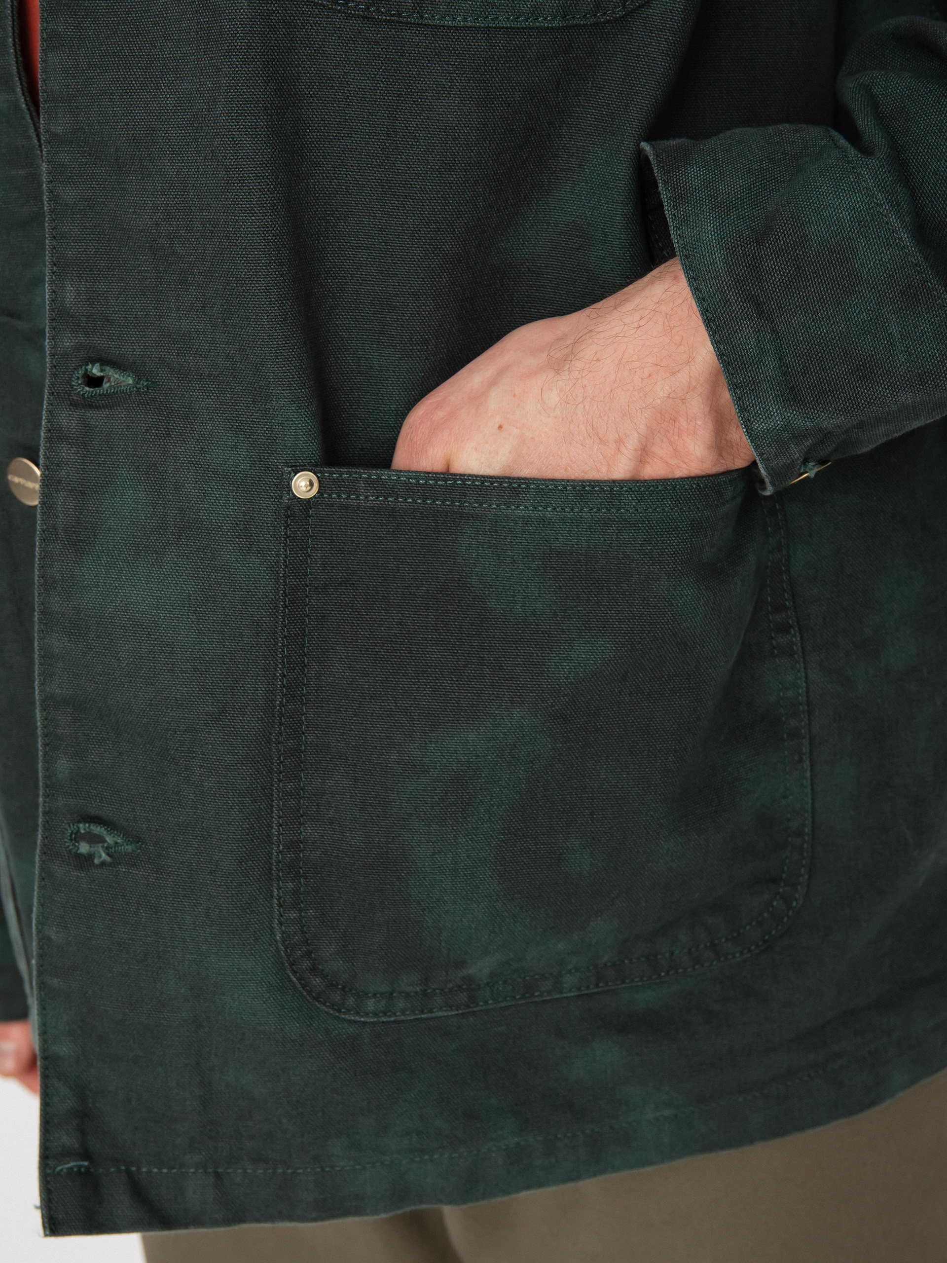 Kurtka Carhartt WIP OG Chore Chromo (treehouse chromo/black)