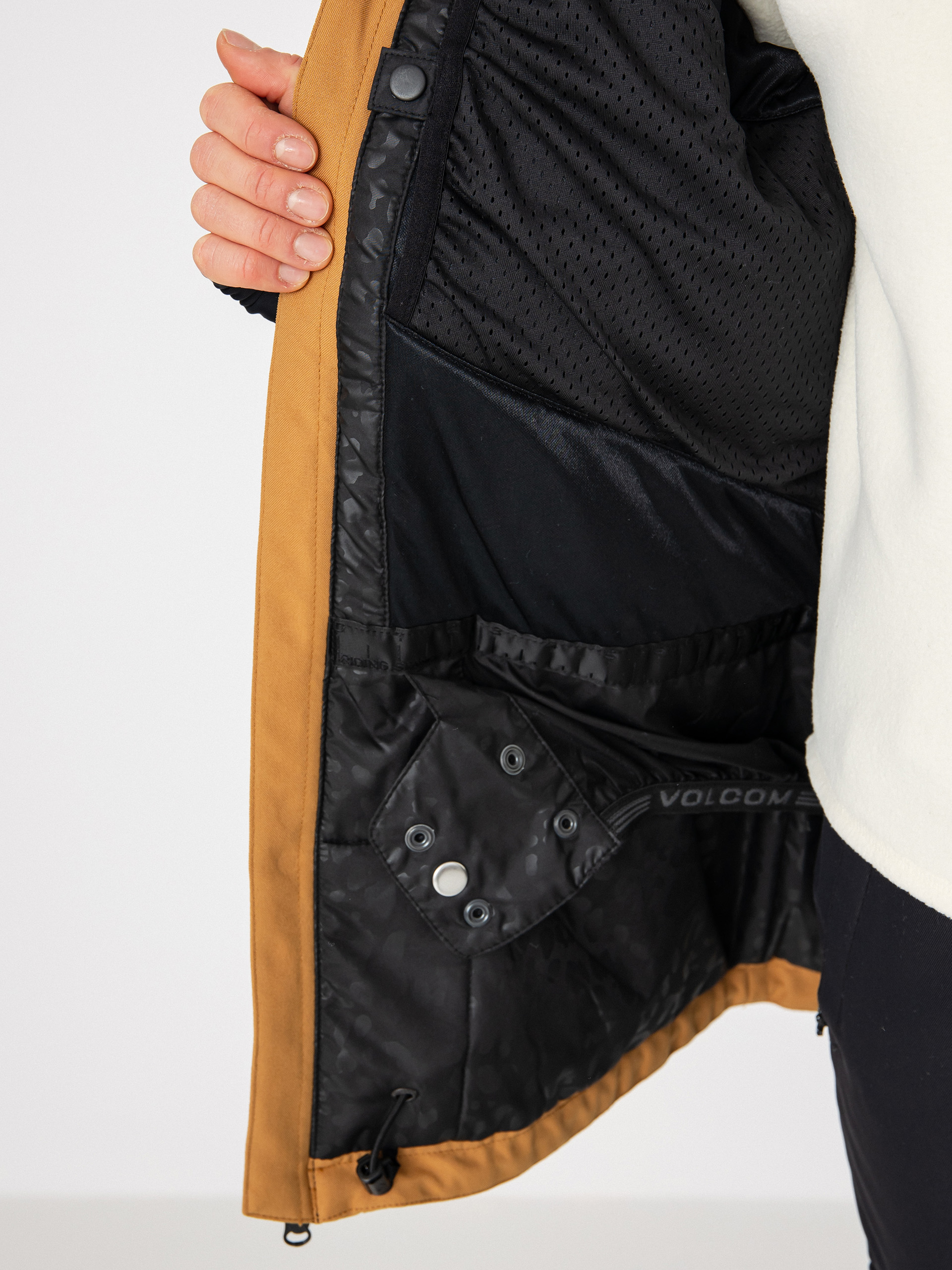 Damska Kurtka snowboardowa Volcom Shelter 3D Stretch (caramel)