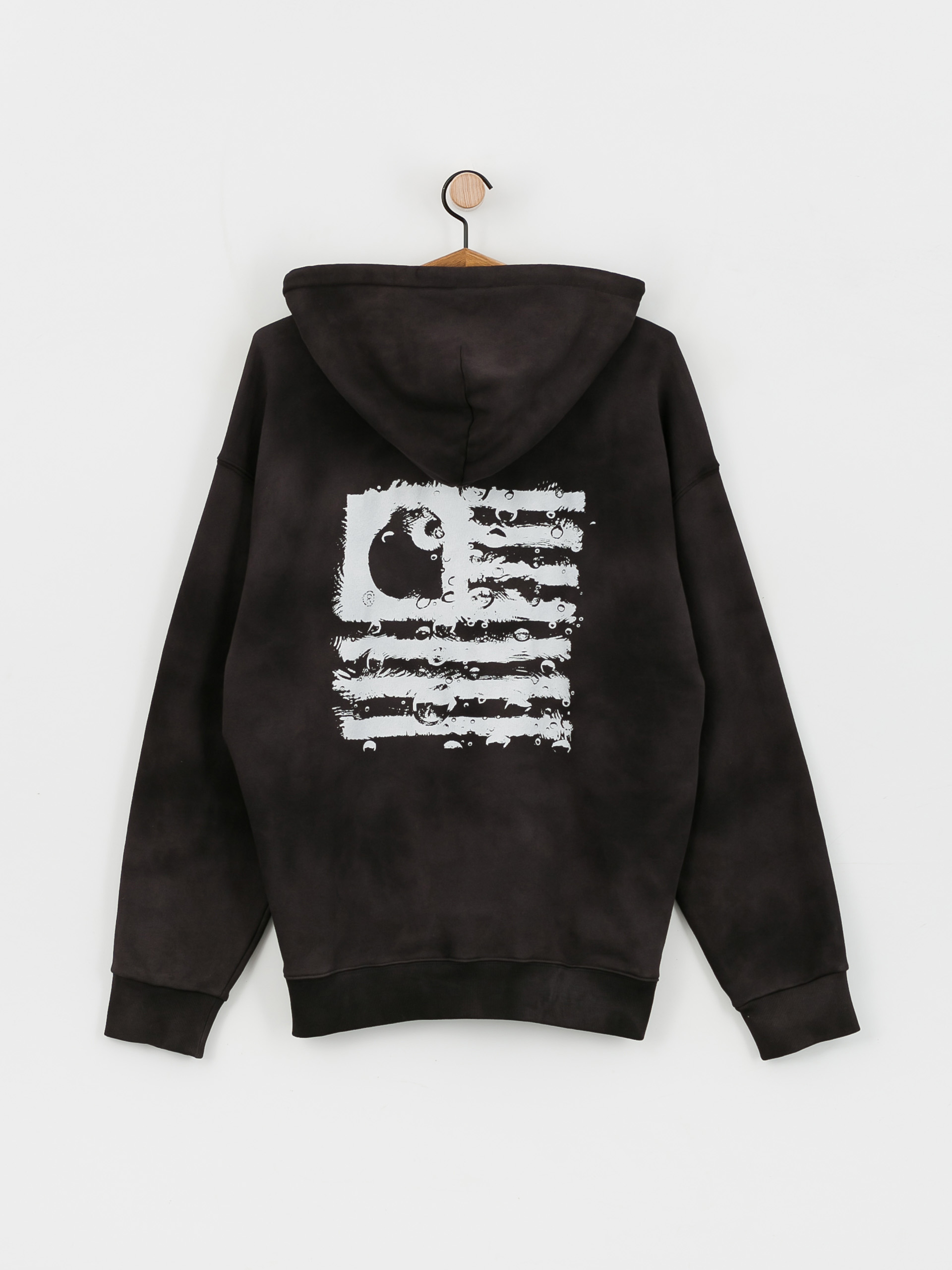 Bluza z kapturem Carhartt WIP Chromo HD (black chromo/white)
